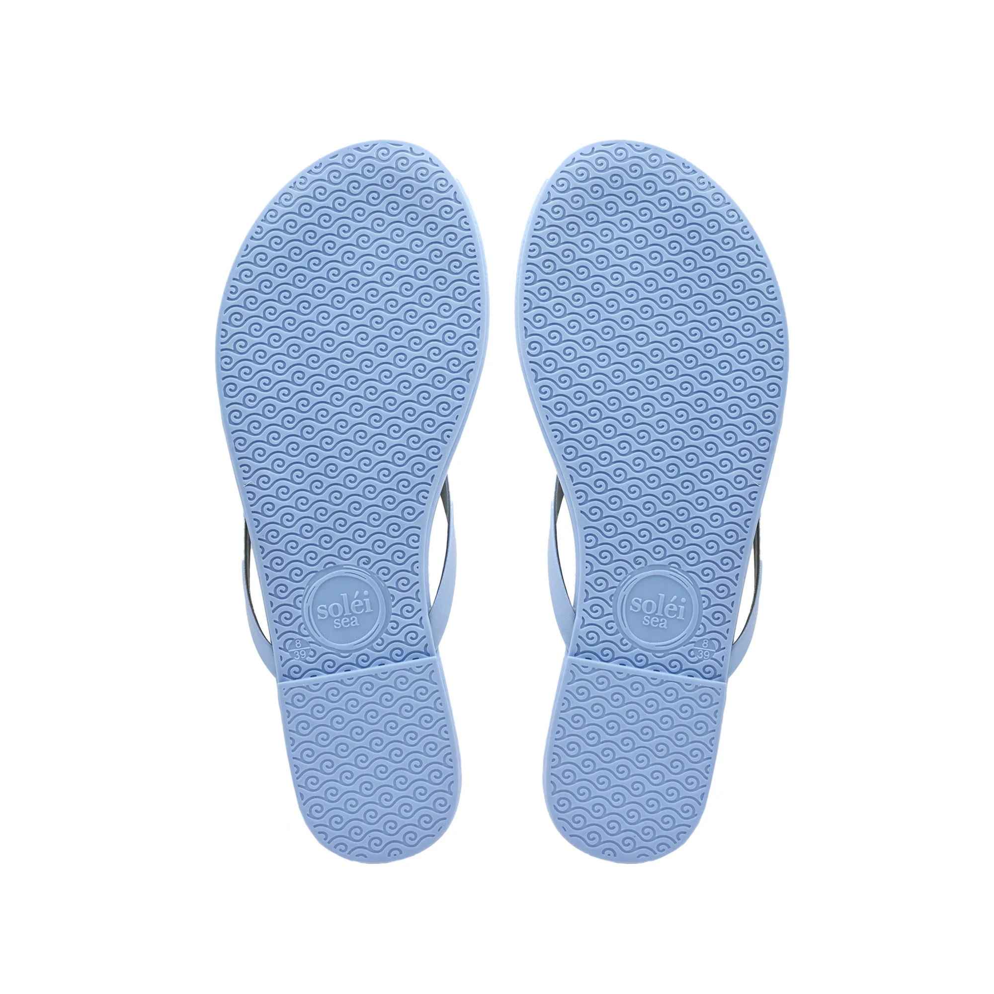 Indie Thin Strap Sandal - Periwinkle | Soléi Sea