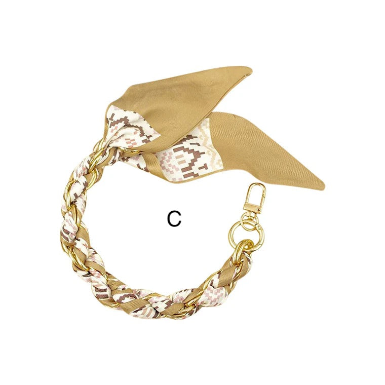 Short Phone Chain Scarf