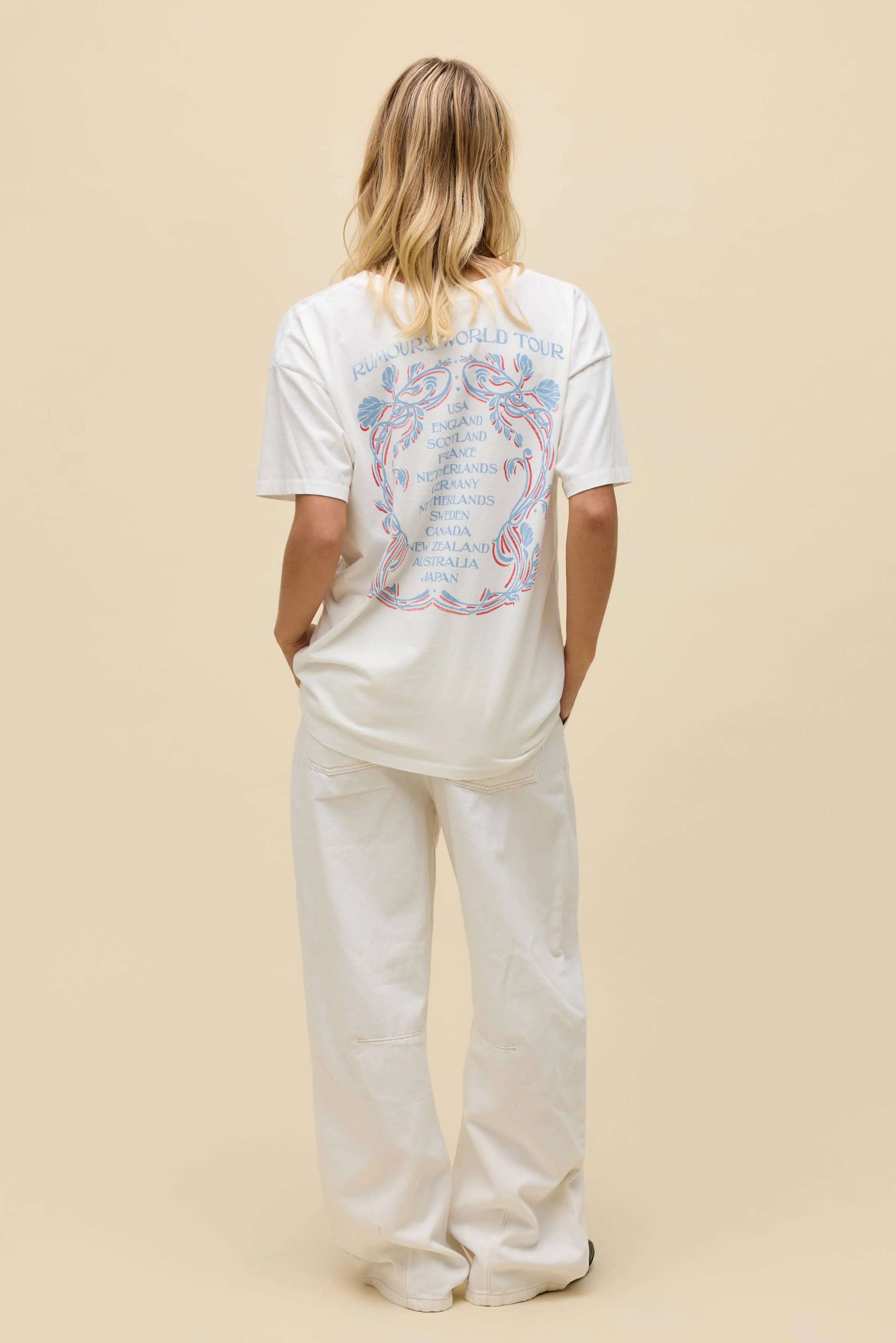 Fleetwood Mac World Tour '77 Merch Tee | DAYDREAMER