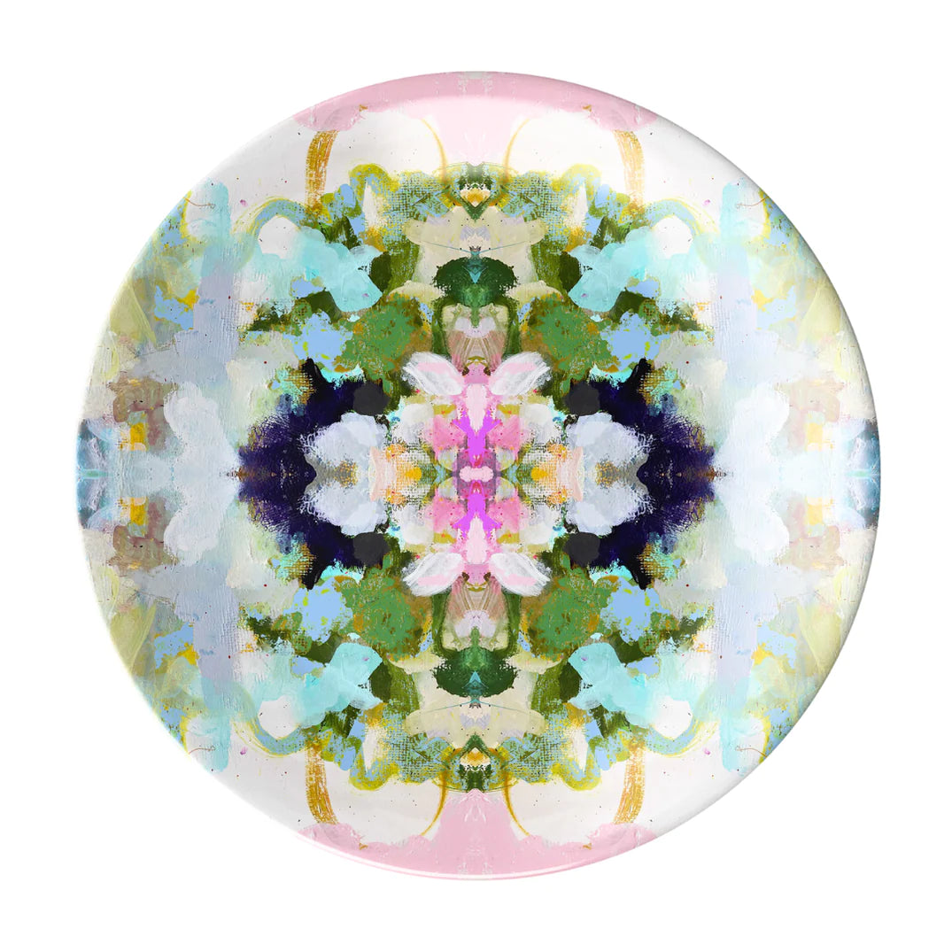 Nantucket Bloom Melamine Plate | Laura Park