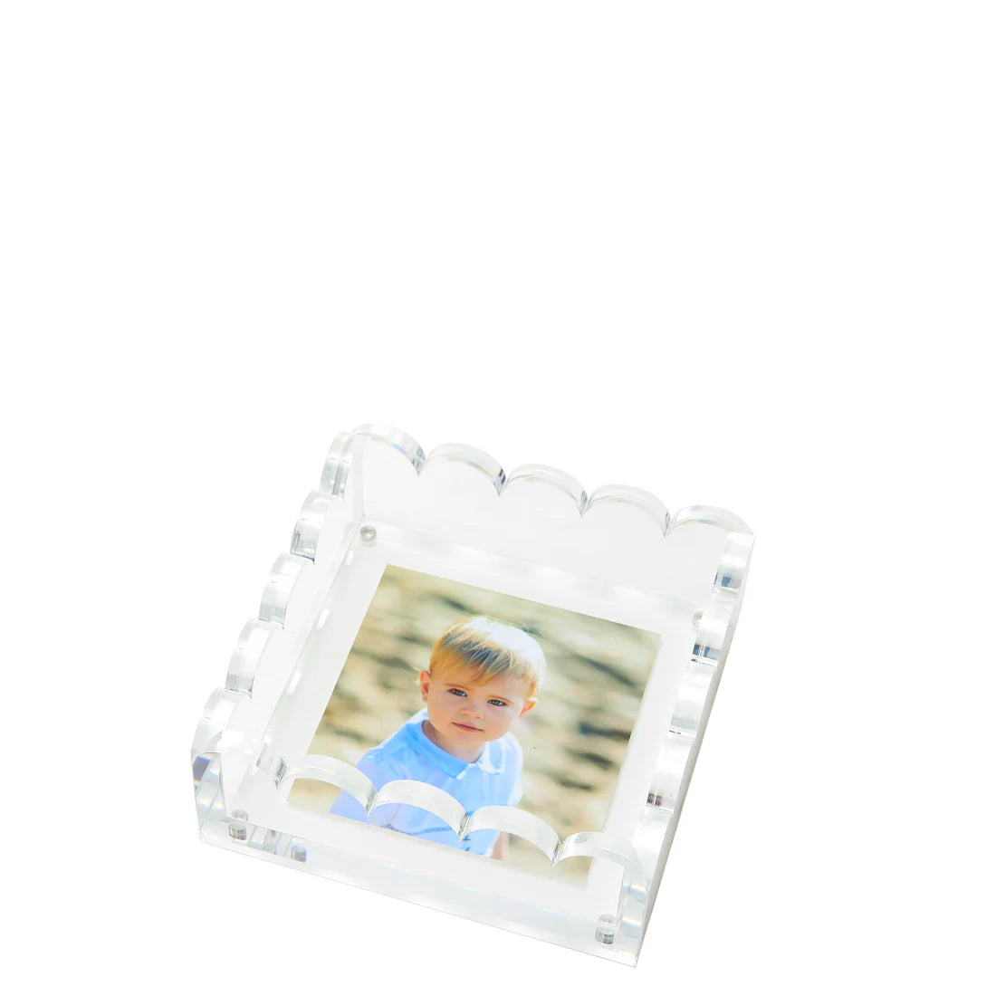 Scallop Photo Tray - Small | Tara Wilson