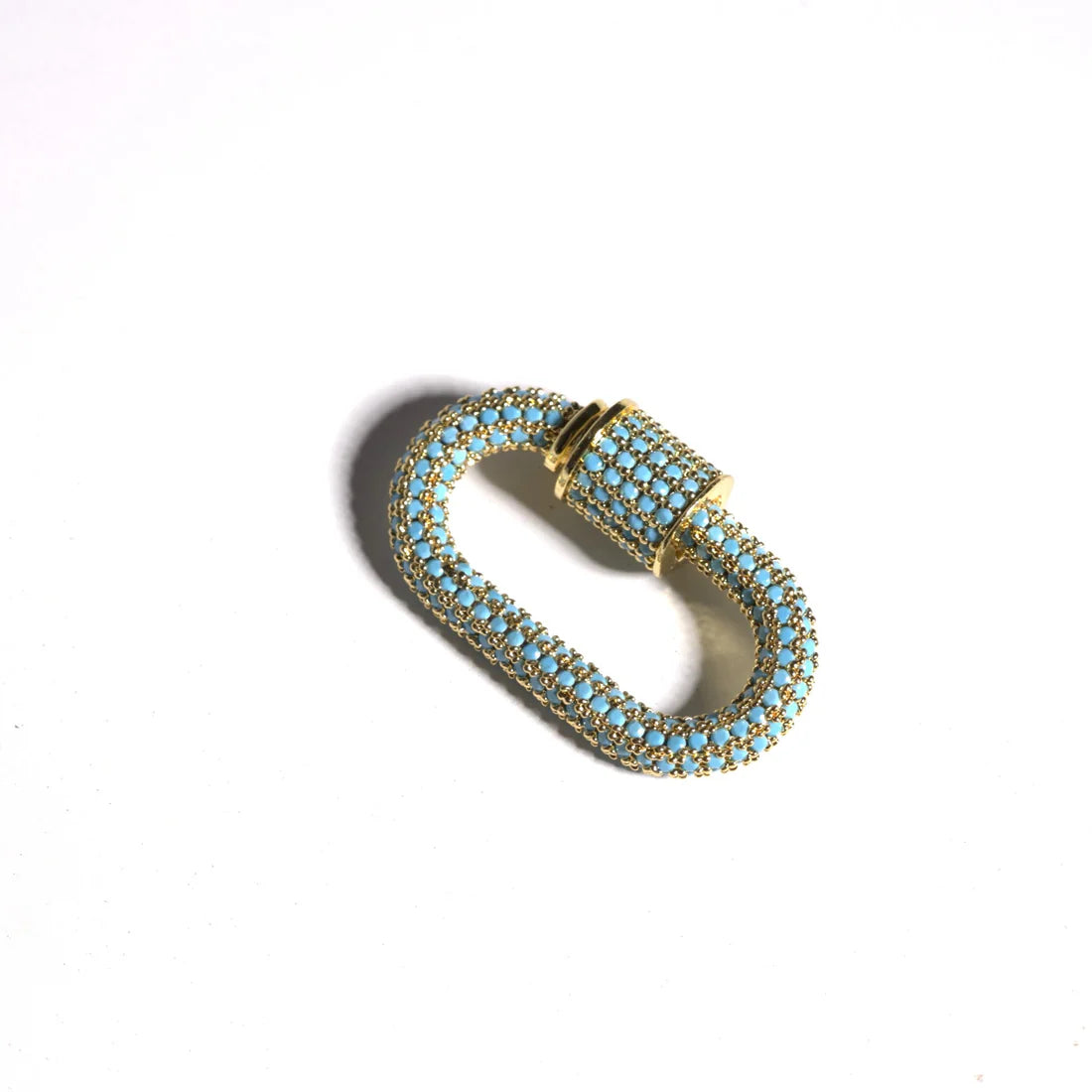Skinny Link Carabiner Chain - 16" | Allison Avery