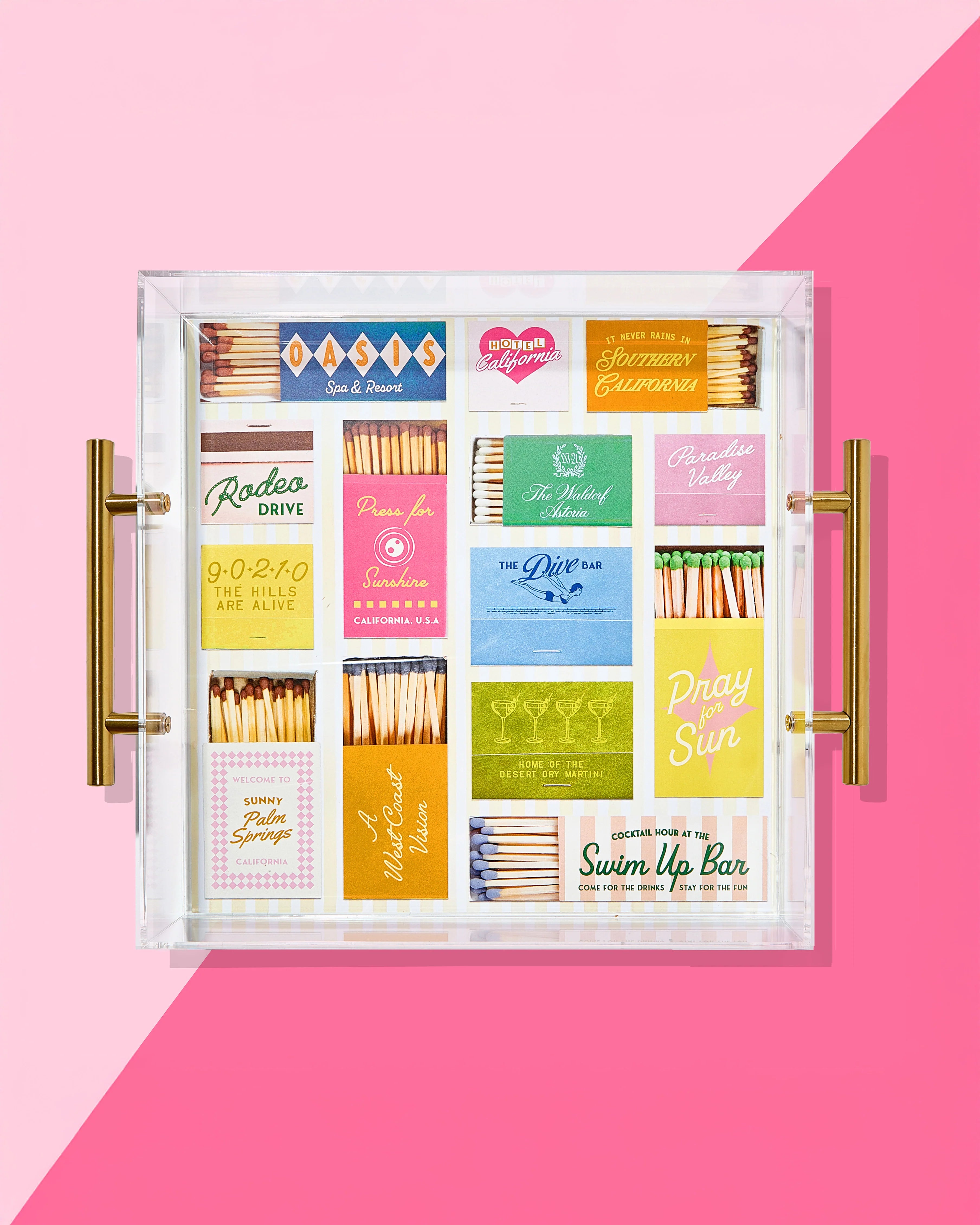 California Matchbook Large Tray | Tart by Taylor