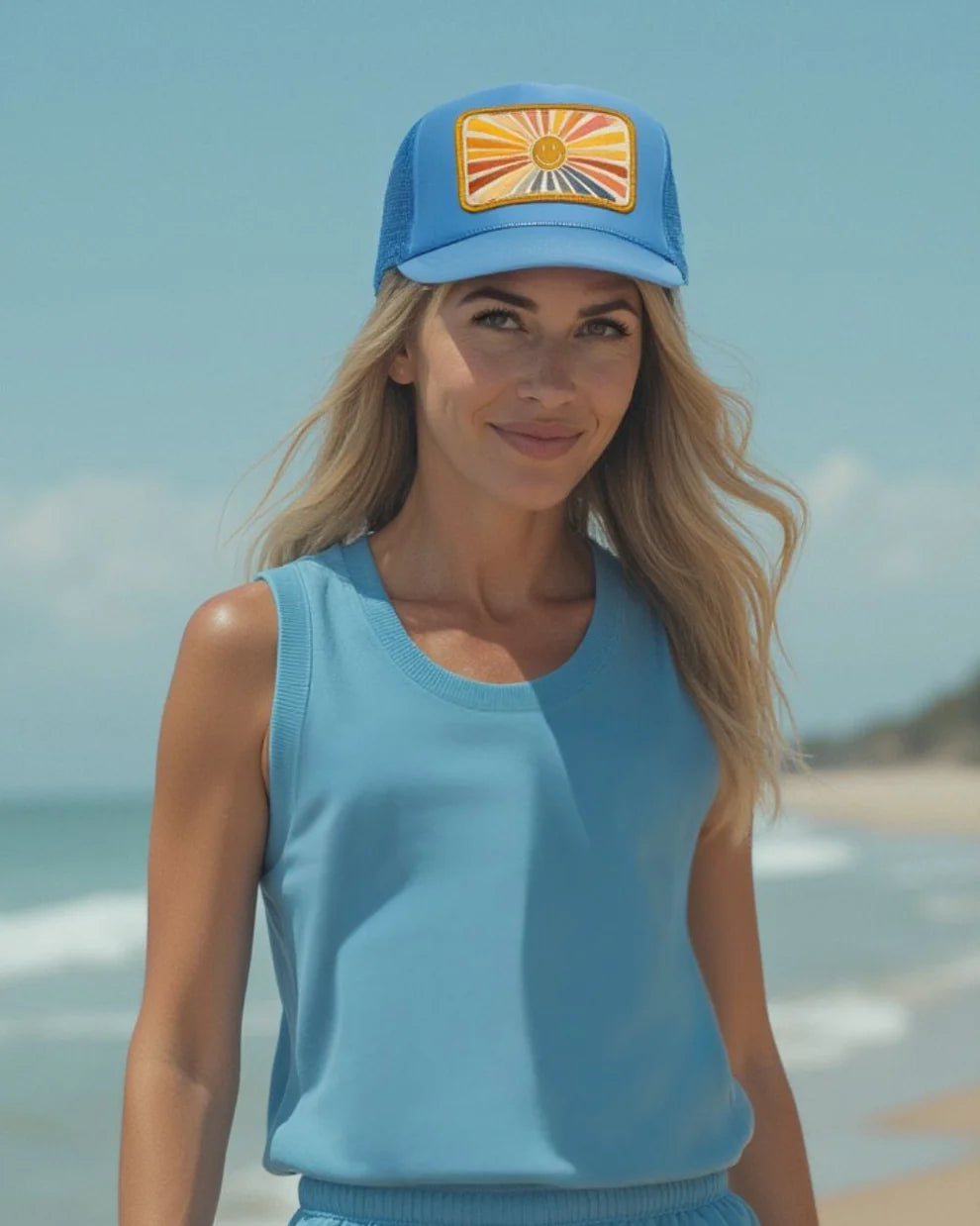 Rays of Happy Trucker Hat