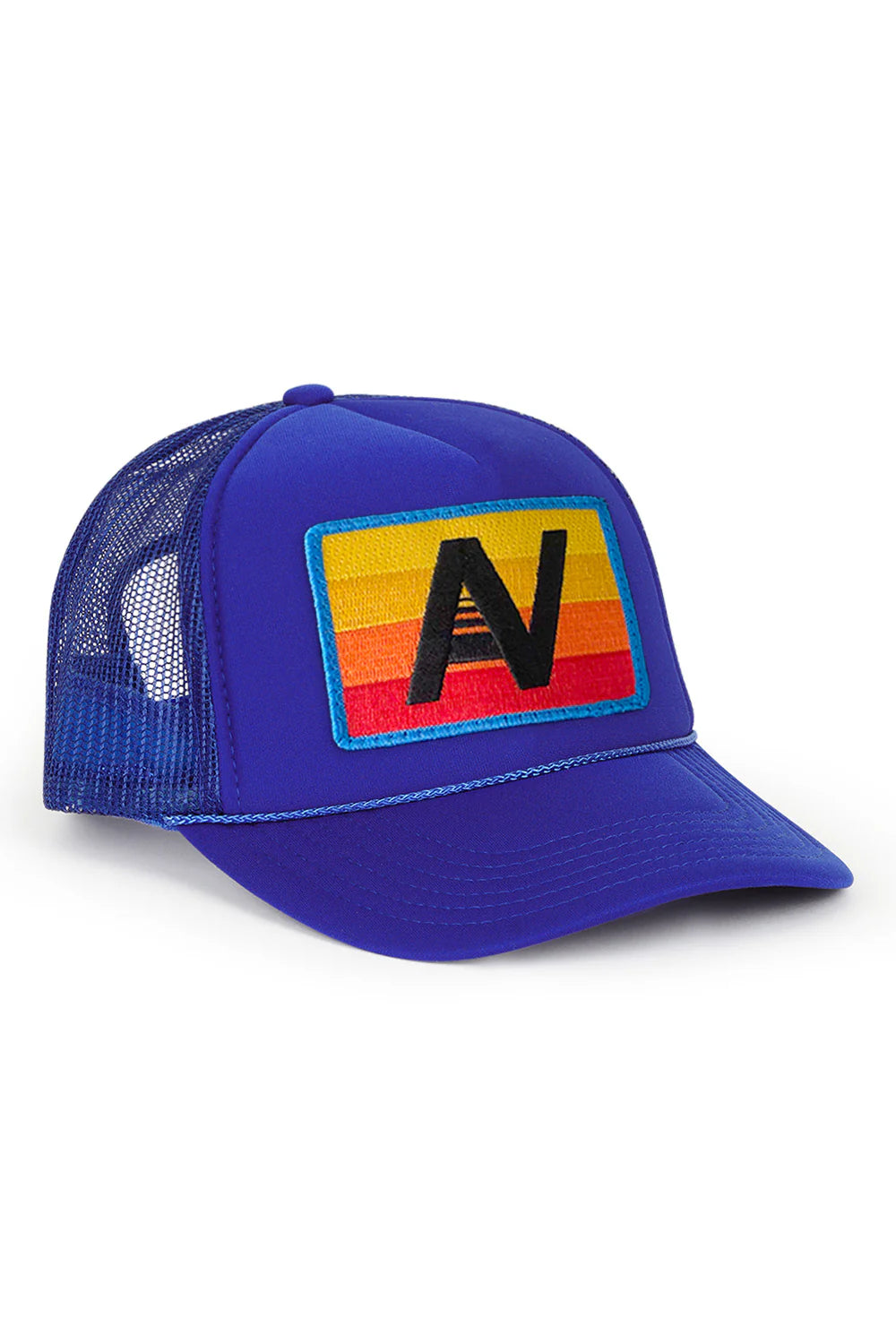 Logo Rainbow Vintage Trucker Hat | Aviator Nation