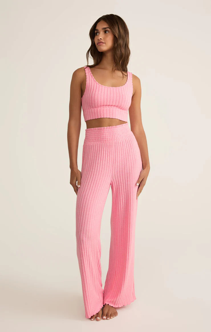 Zoe Silky Rib Tank Bra | Z Supply