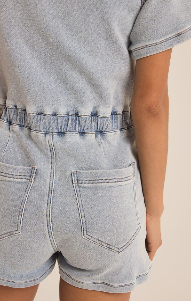 Elias Denim Romper | Z Supply