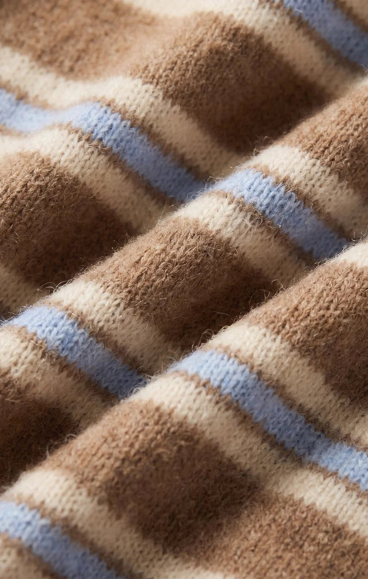 Medina Stripe Cardigan - Golden Caramel | Z Supply