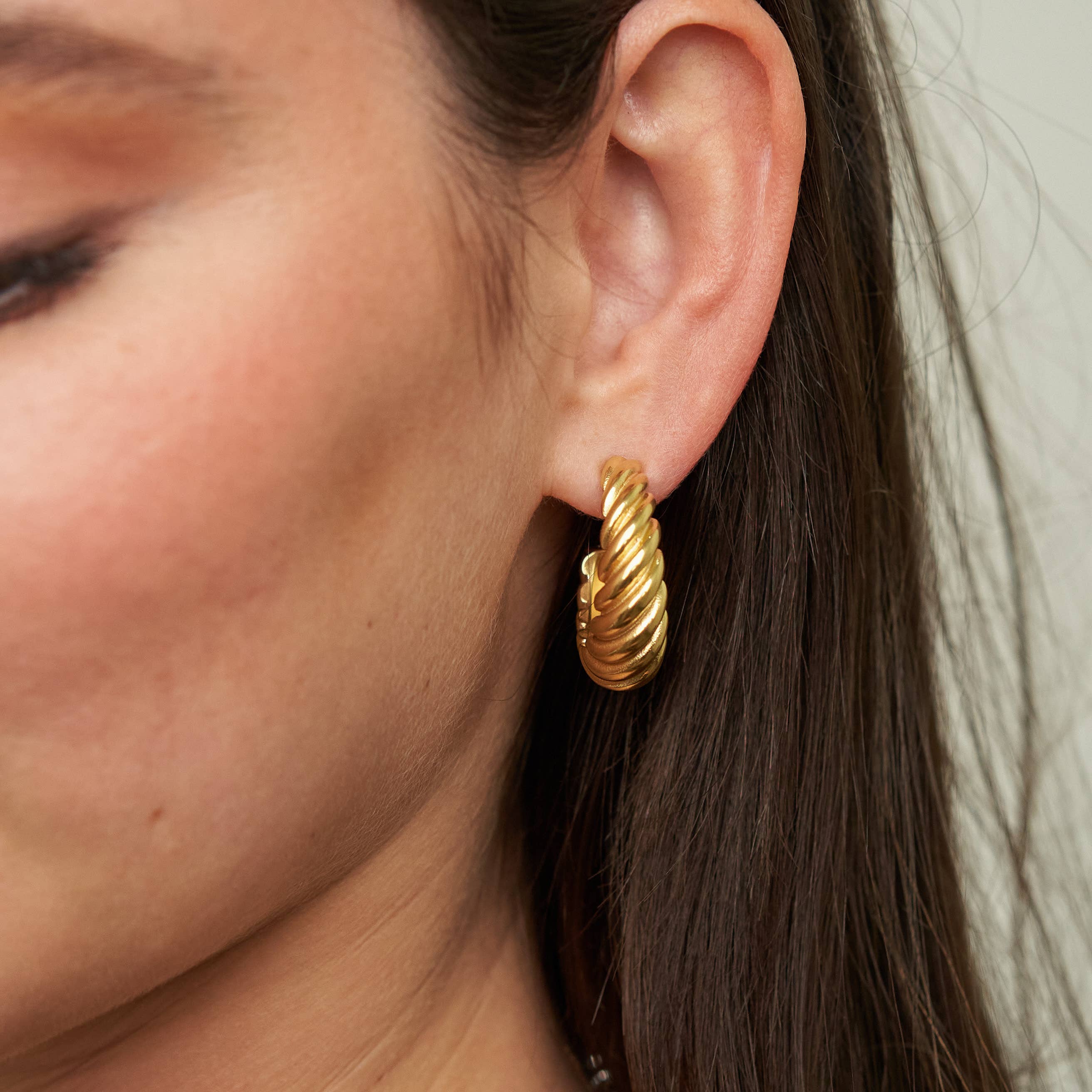 Braided Hoops Big | Brenda Grands