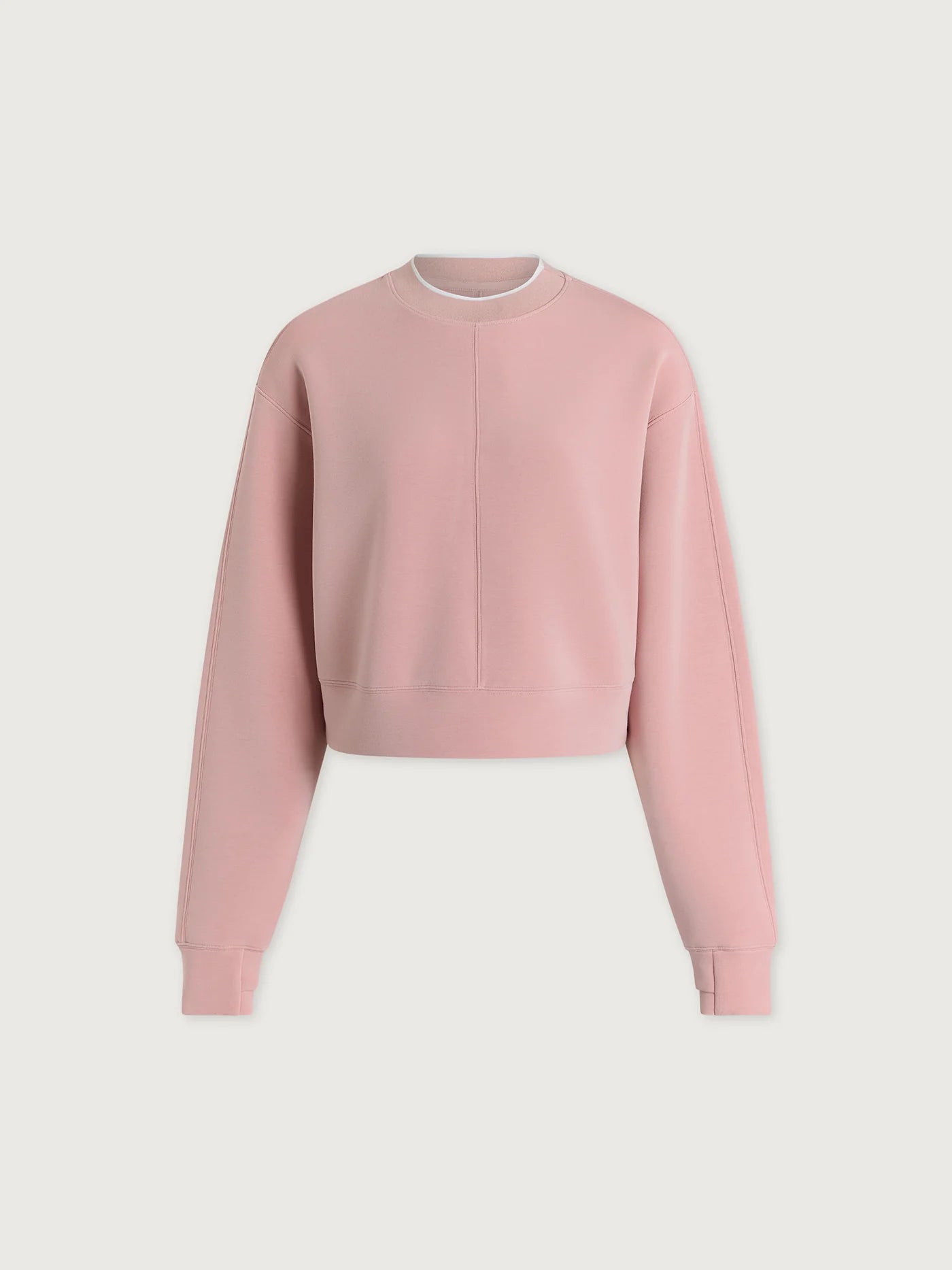 Tasmin Cropped Sweat - Zephyr Mauve | Varley