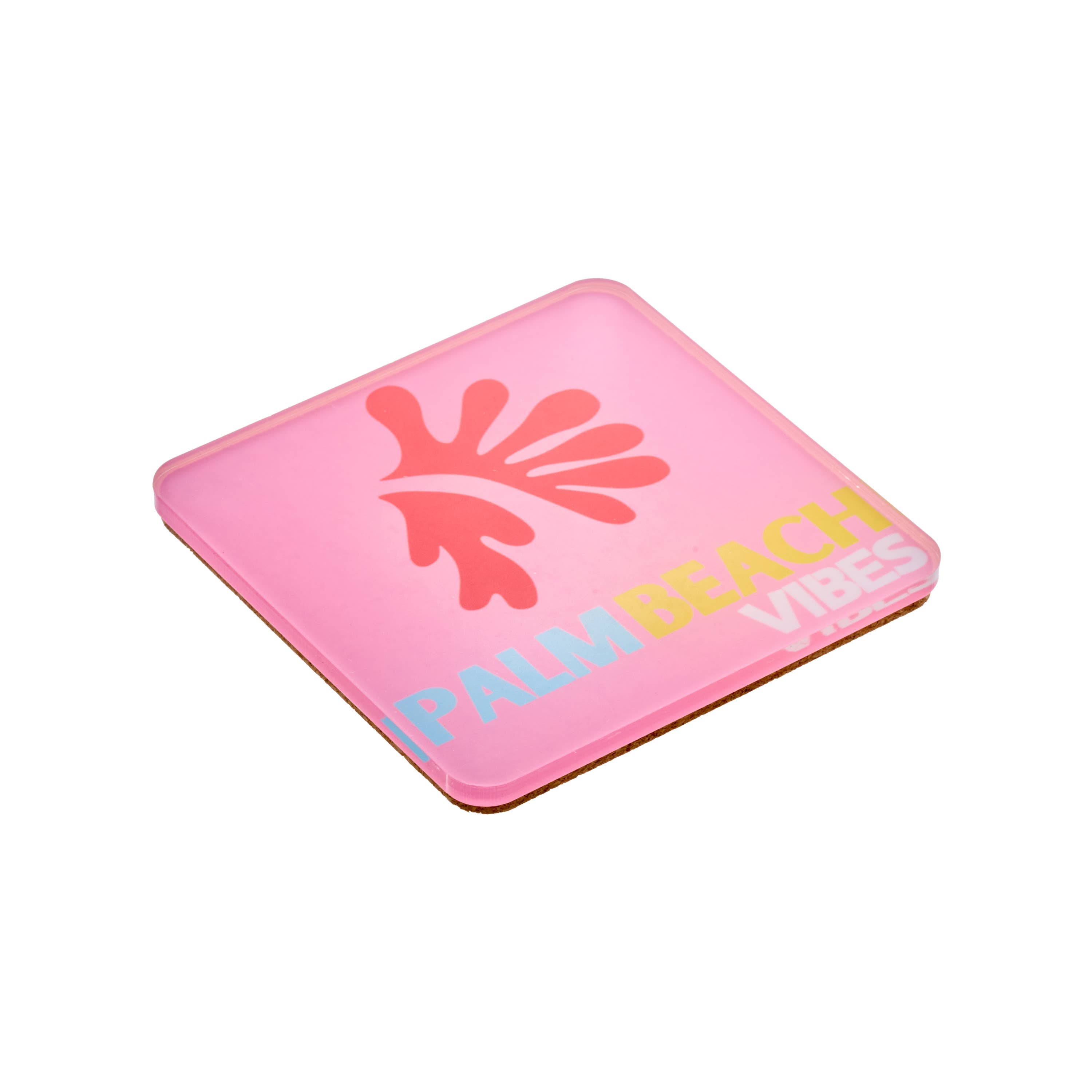 Acrylic Coaster Set with Holder