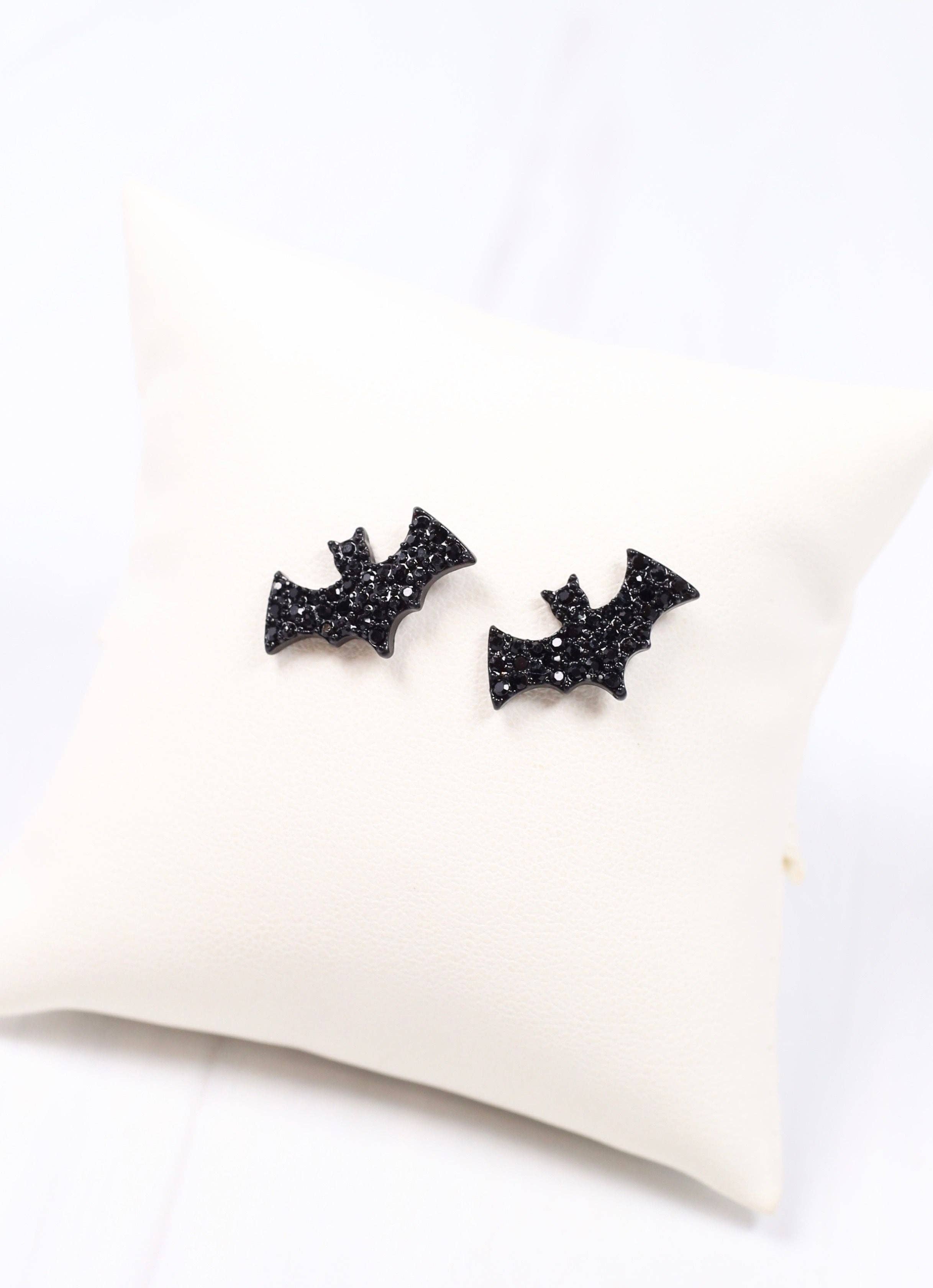 Bat Stud Earring
