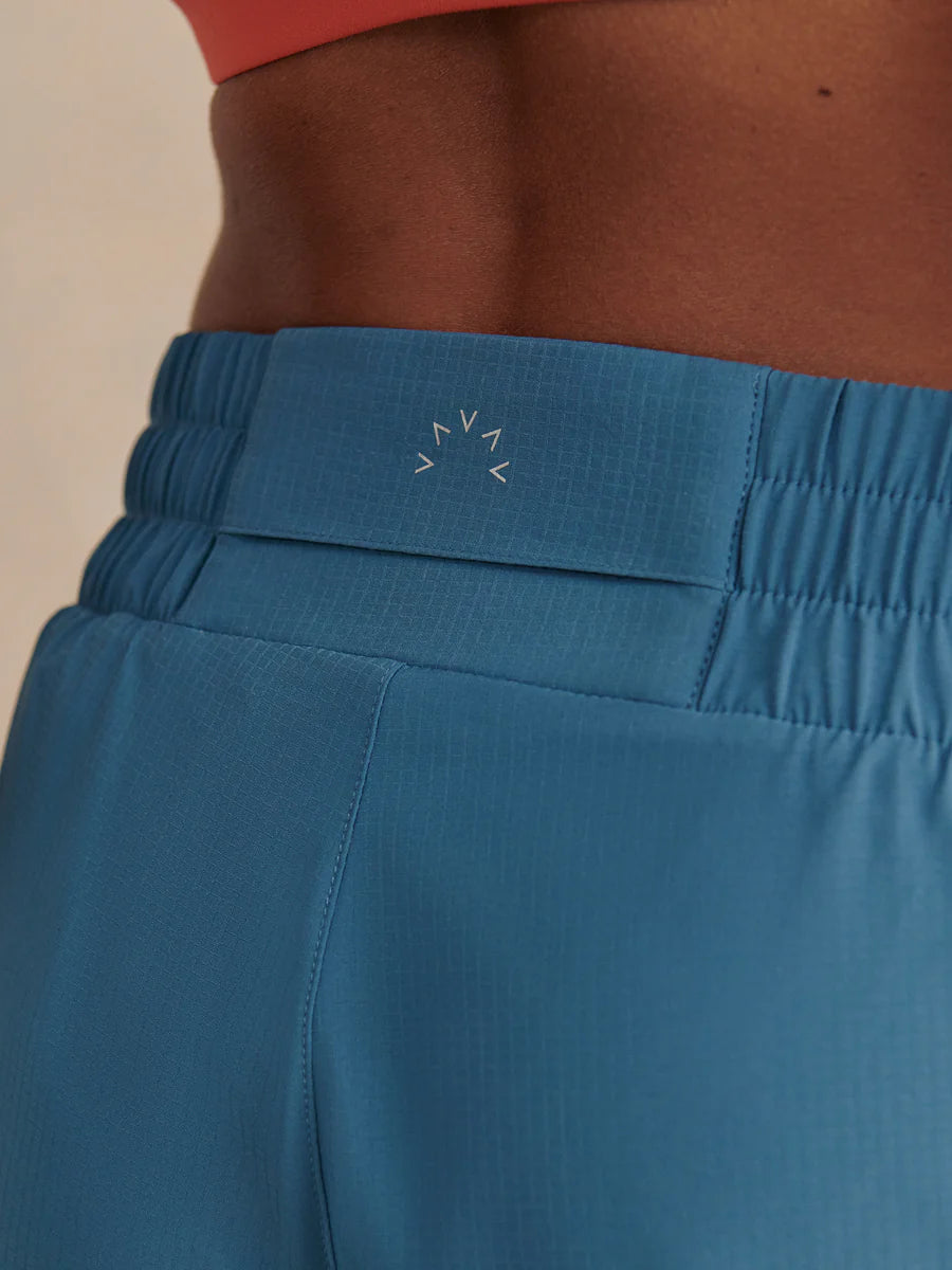 Kallin Piped Running Short (3") - Mallard Blue | Varley