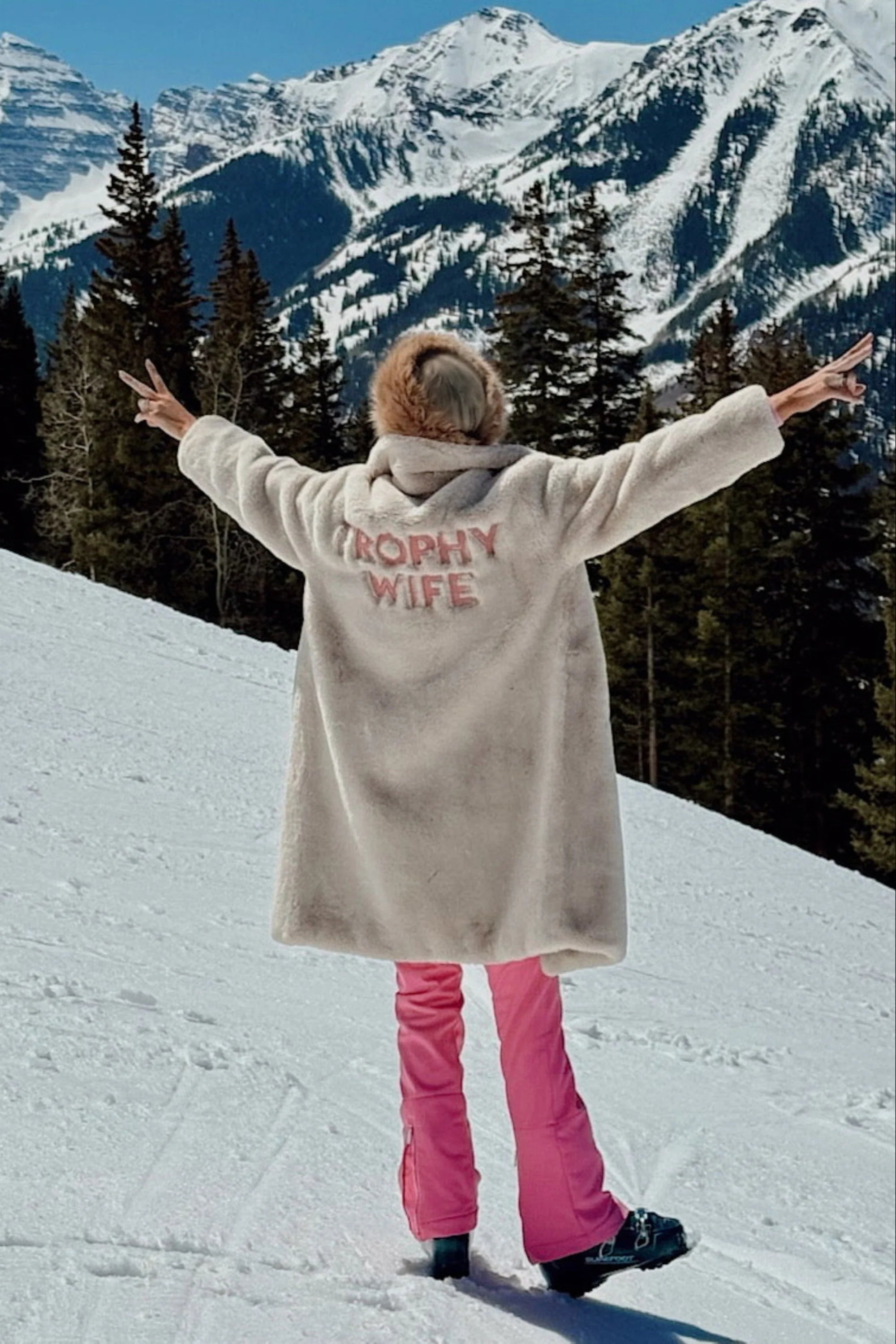 Trophy Wife Fur Coat