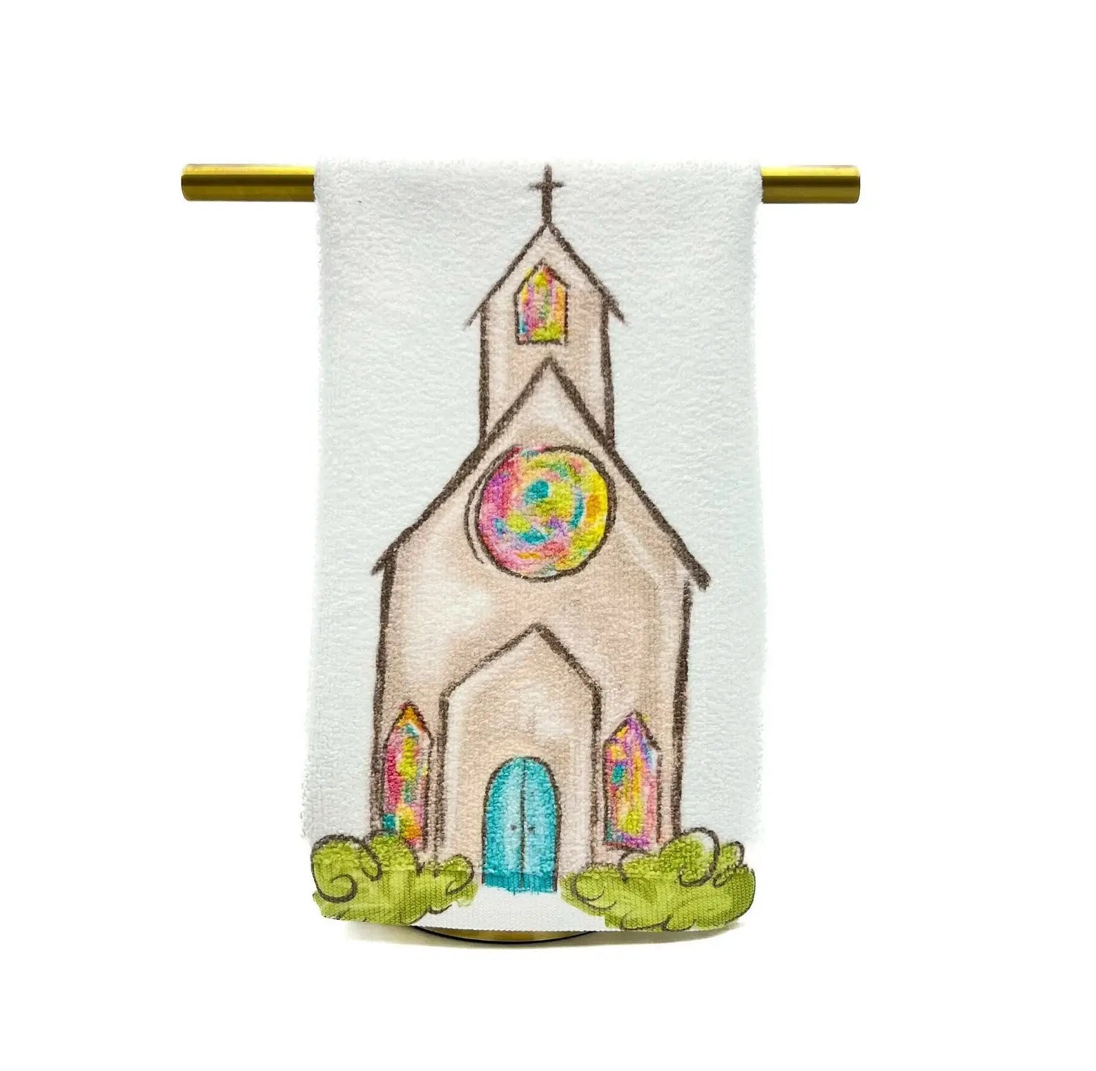 Because He Lives Tea Towel