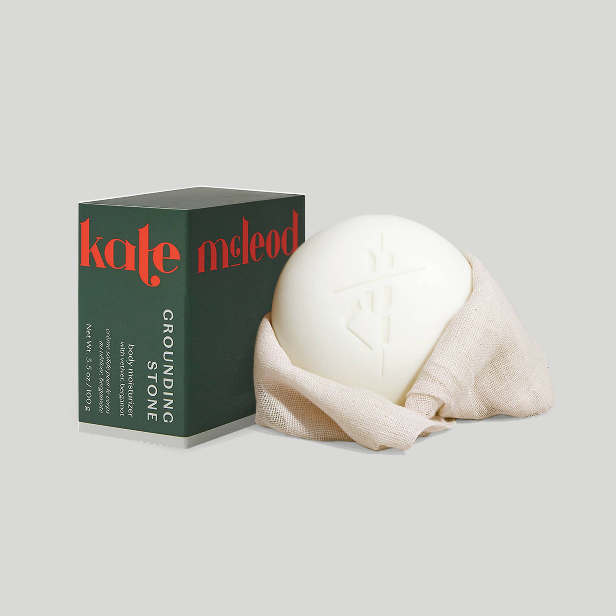 Grounding Stone - Deep Moisturizing Lotion Bar | Kate McLeod