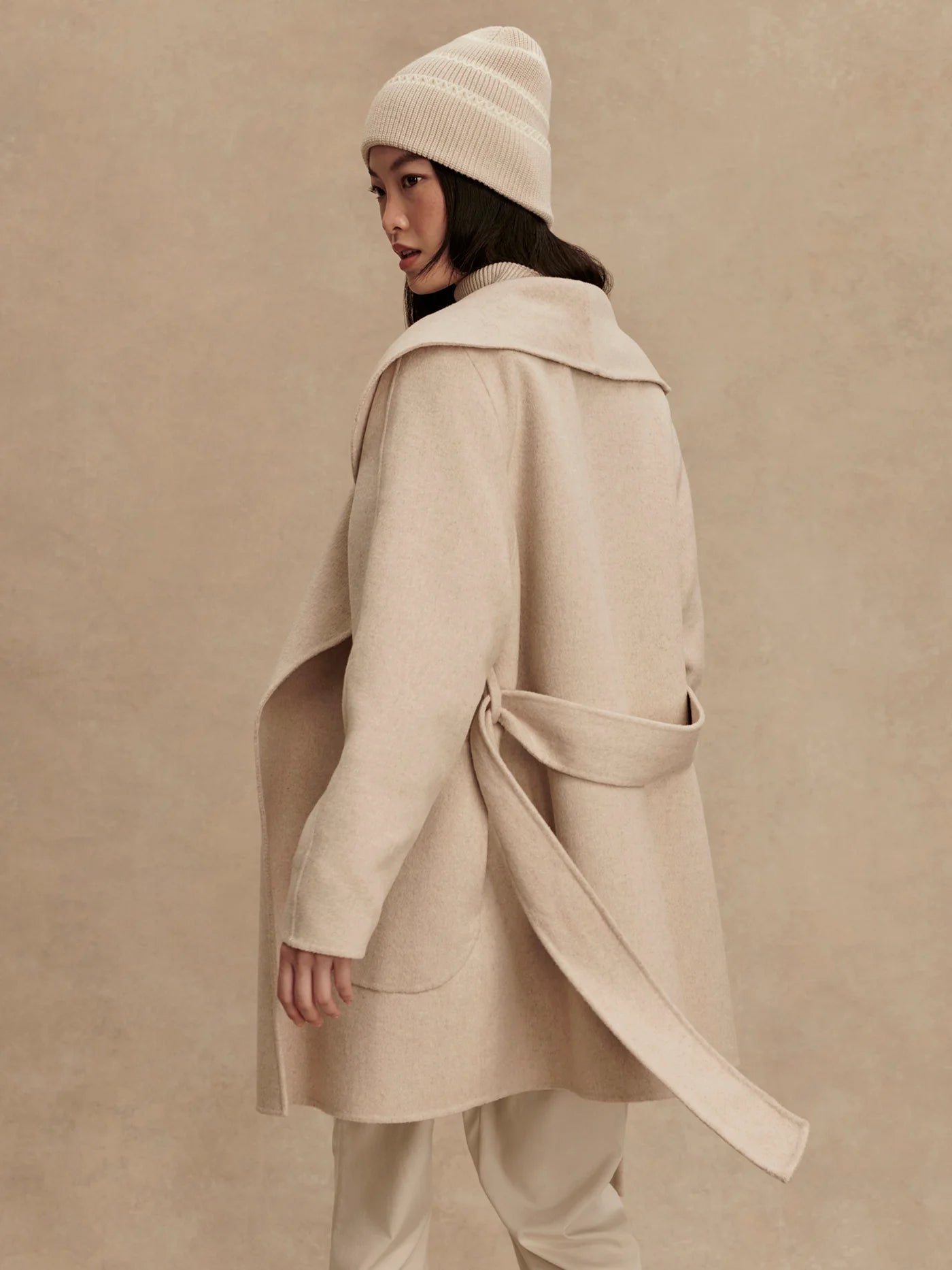 Edgemere Wrap Jacket - Pumice Stone Marl | Varley