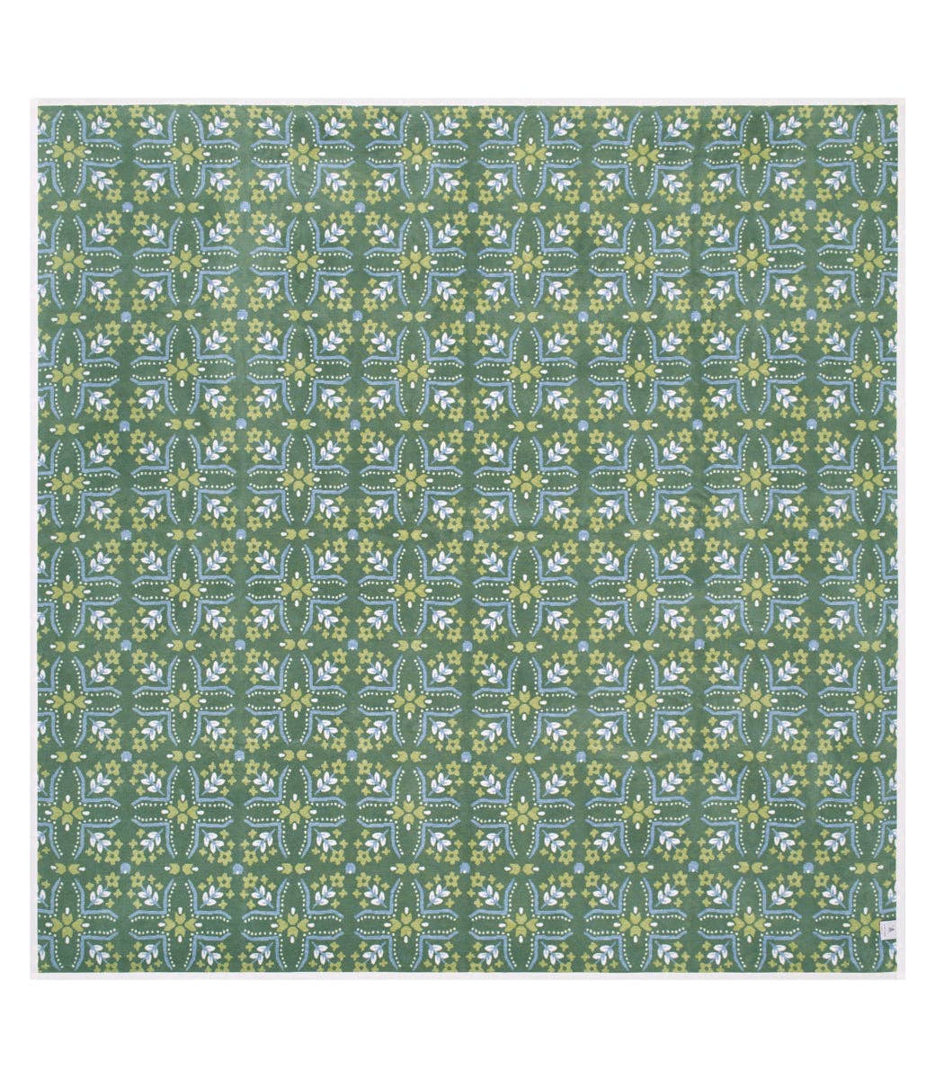 Farmhouse Flowers Family-Size Blanket | ChappyWrap