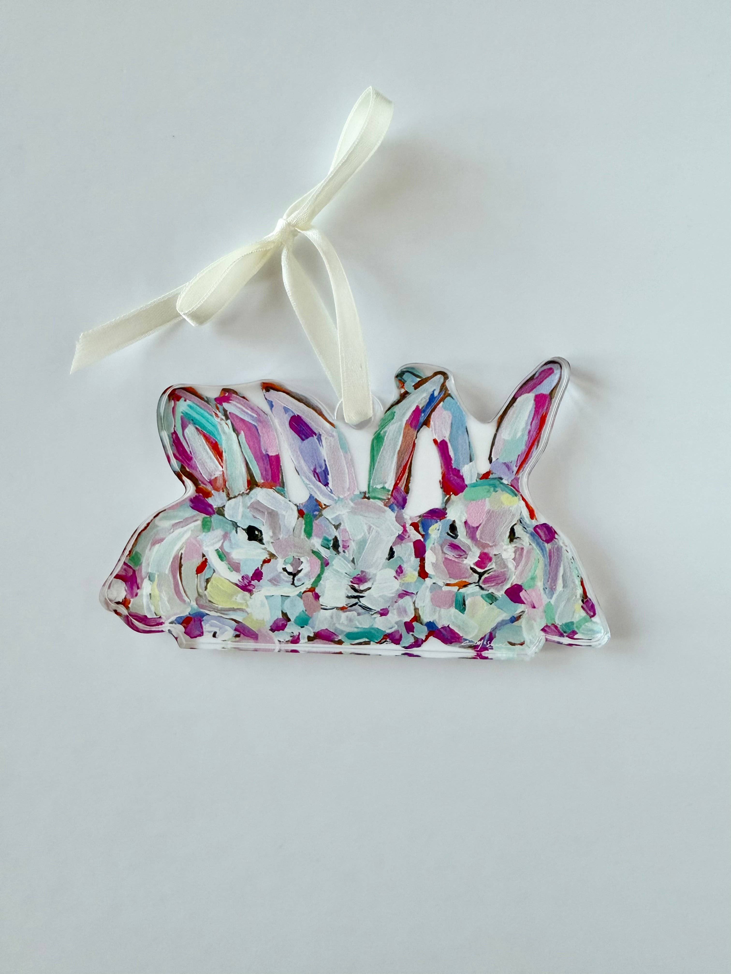 "Hip Hap Hop" Acrylic Ornament | Chelsea McShane