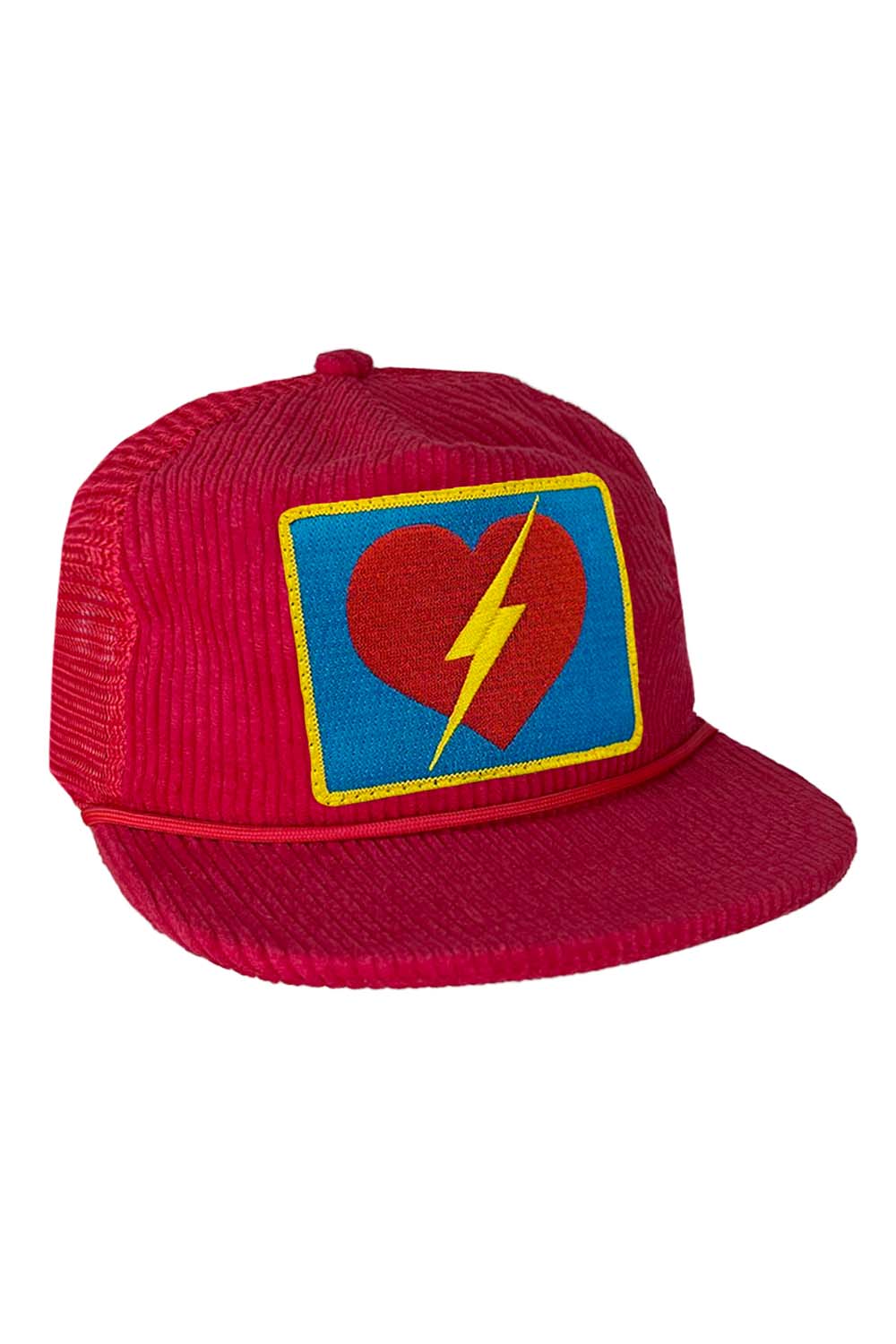 Bolt Heart - Vintage Corduroy Mesh Trucker | Aviator Nation