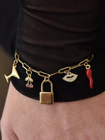 SUGAR & SPICE Charm Bracelet | Farrah B