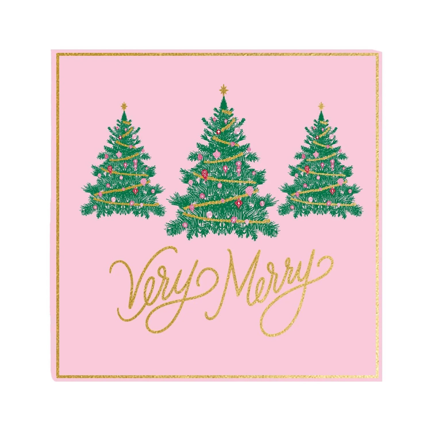 Cocktail Napkins - Very Merry | Mary Square