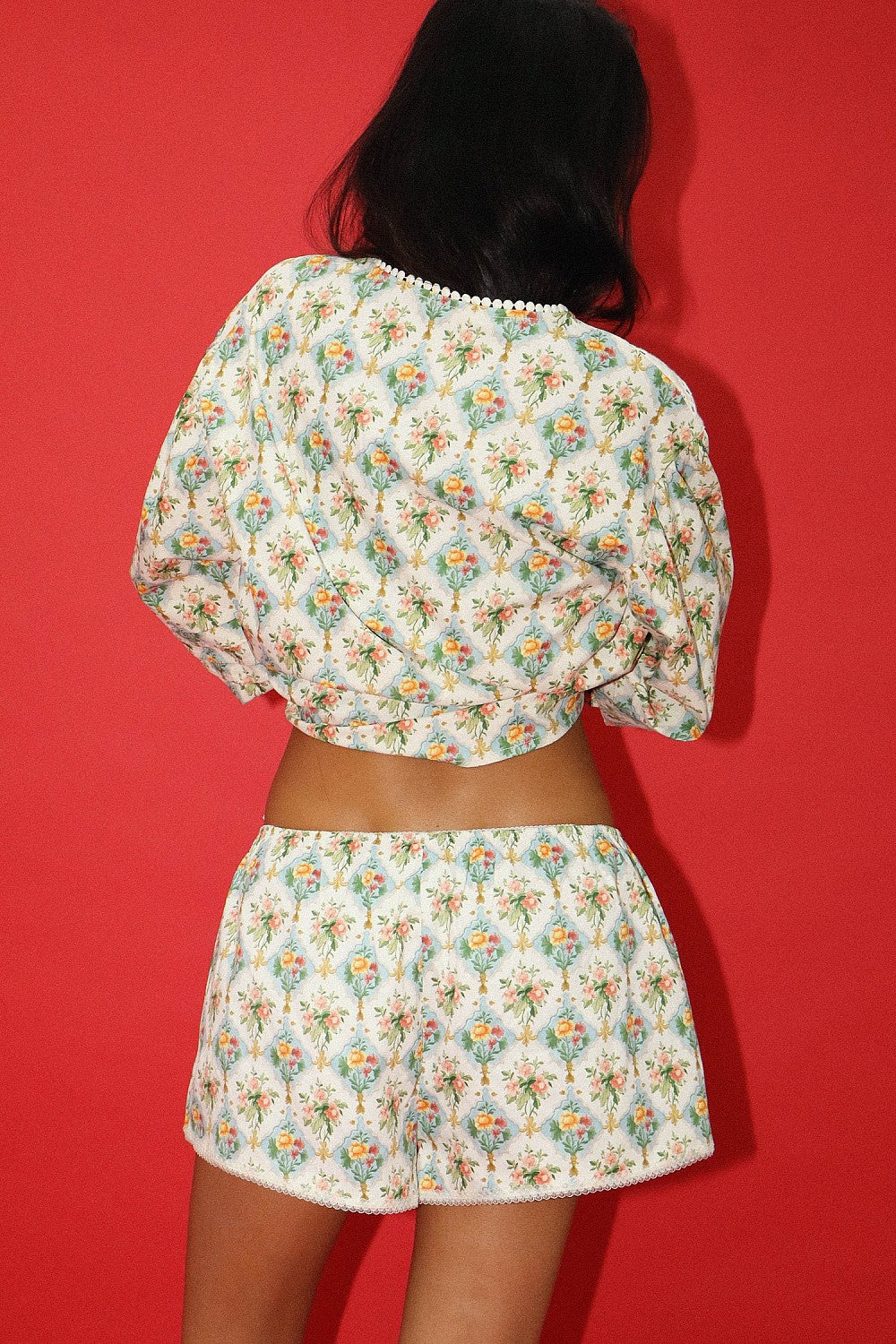 Floral Lounge Boxers | Bailey Rose