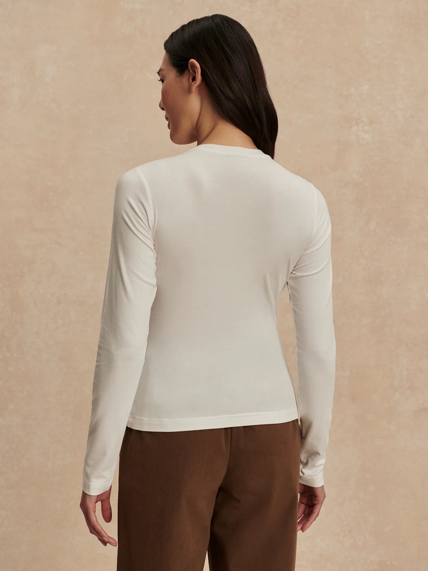 Edna Long Sleeve Fitted Tee | Varley
