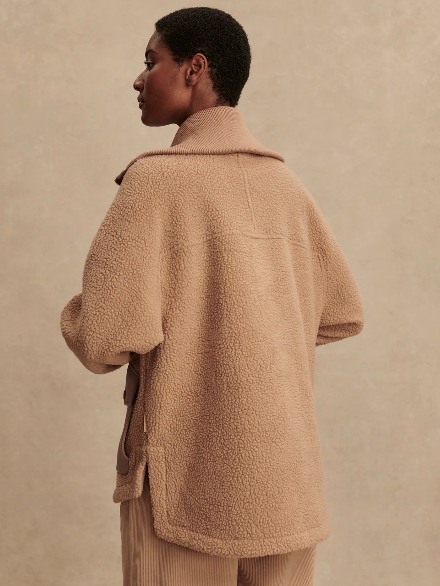 Eleanor Patch Pocket Fleece - Chanterelle | Varley