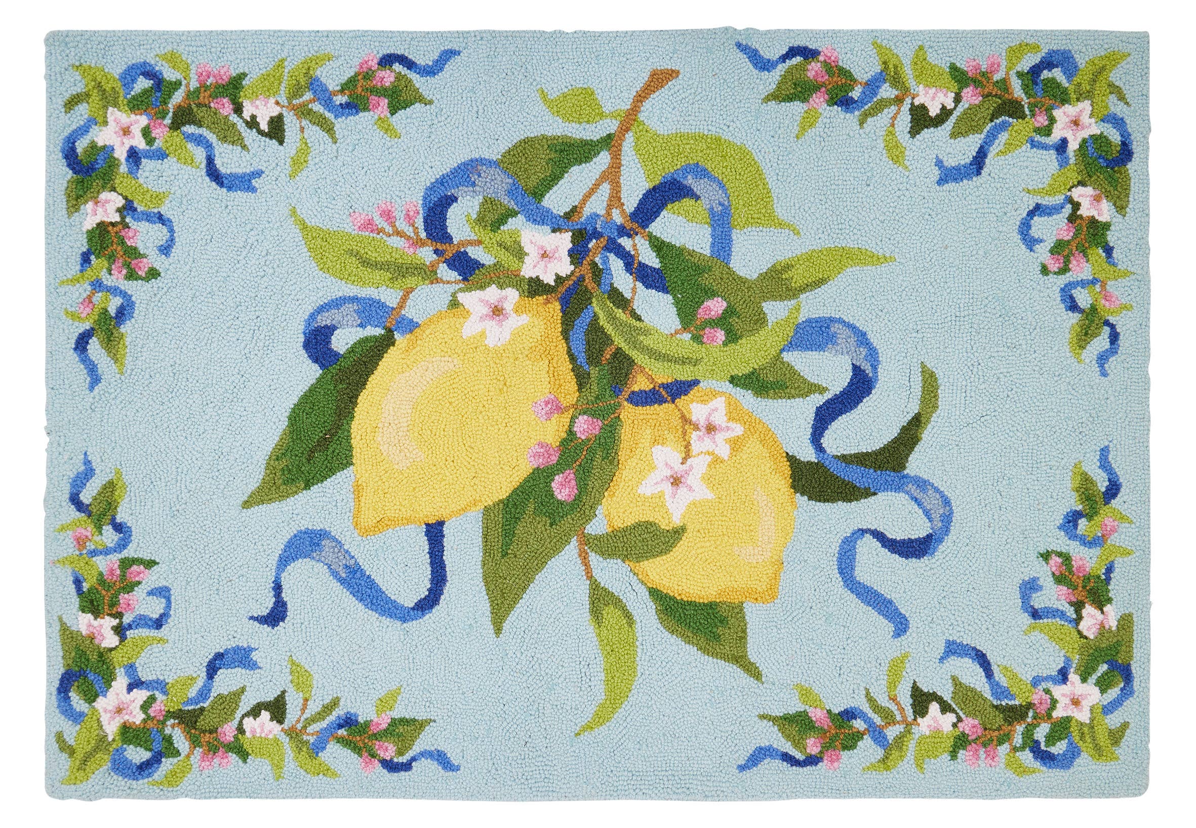 Lemons Hook Rug