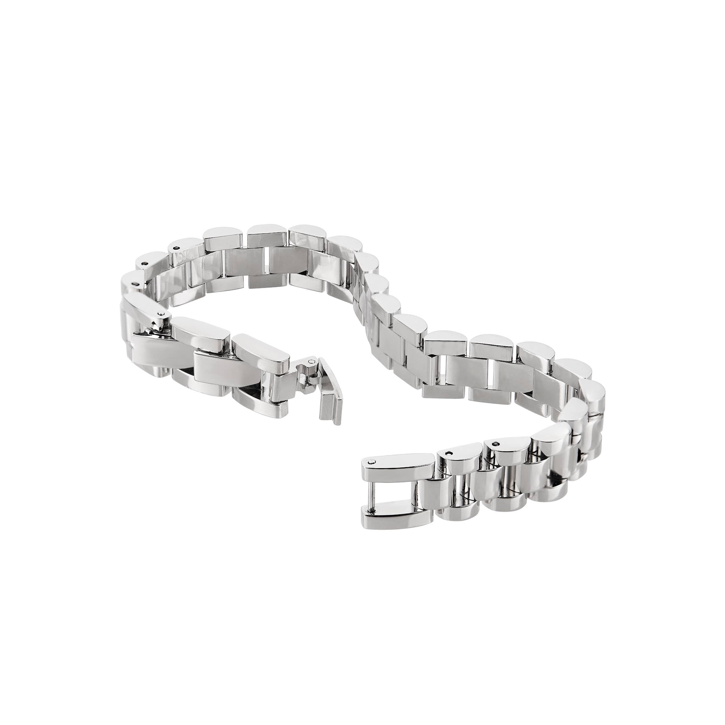 Silver Watch Band Bracelet | Brenda Grands