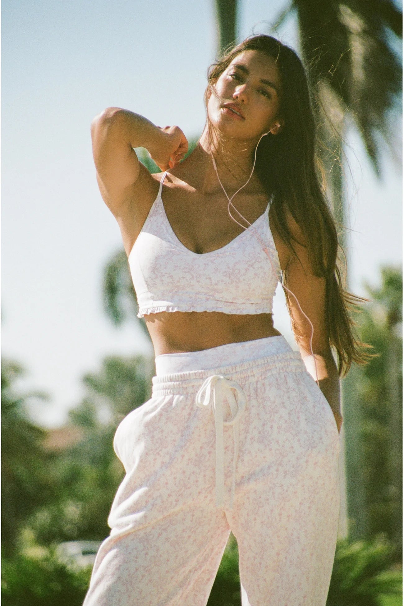 Lillia Sweatpant - Chantilly | LoveShackFancy