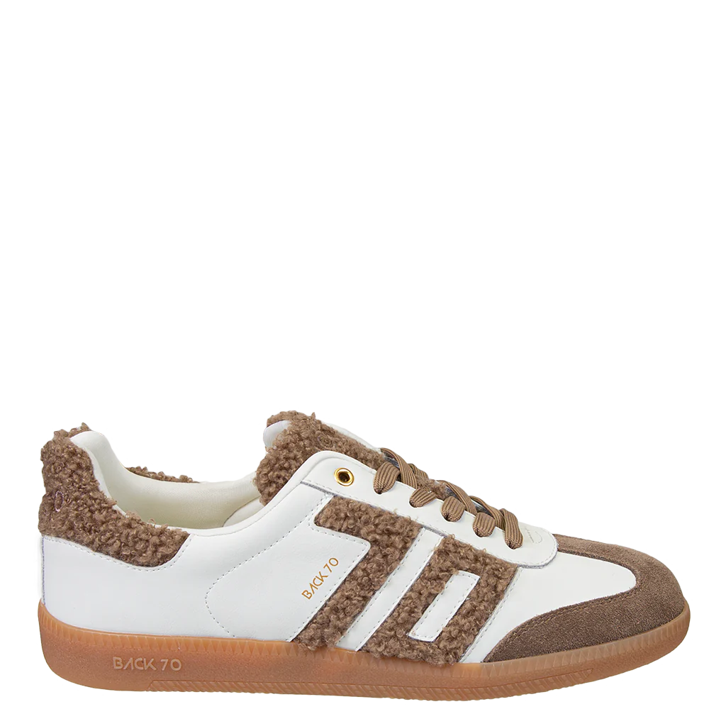 Back 70 | Cloud Sneaker - White/Brown
