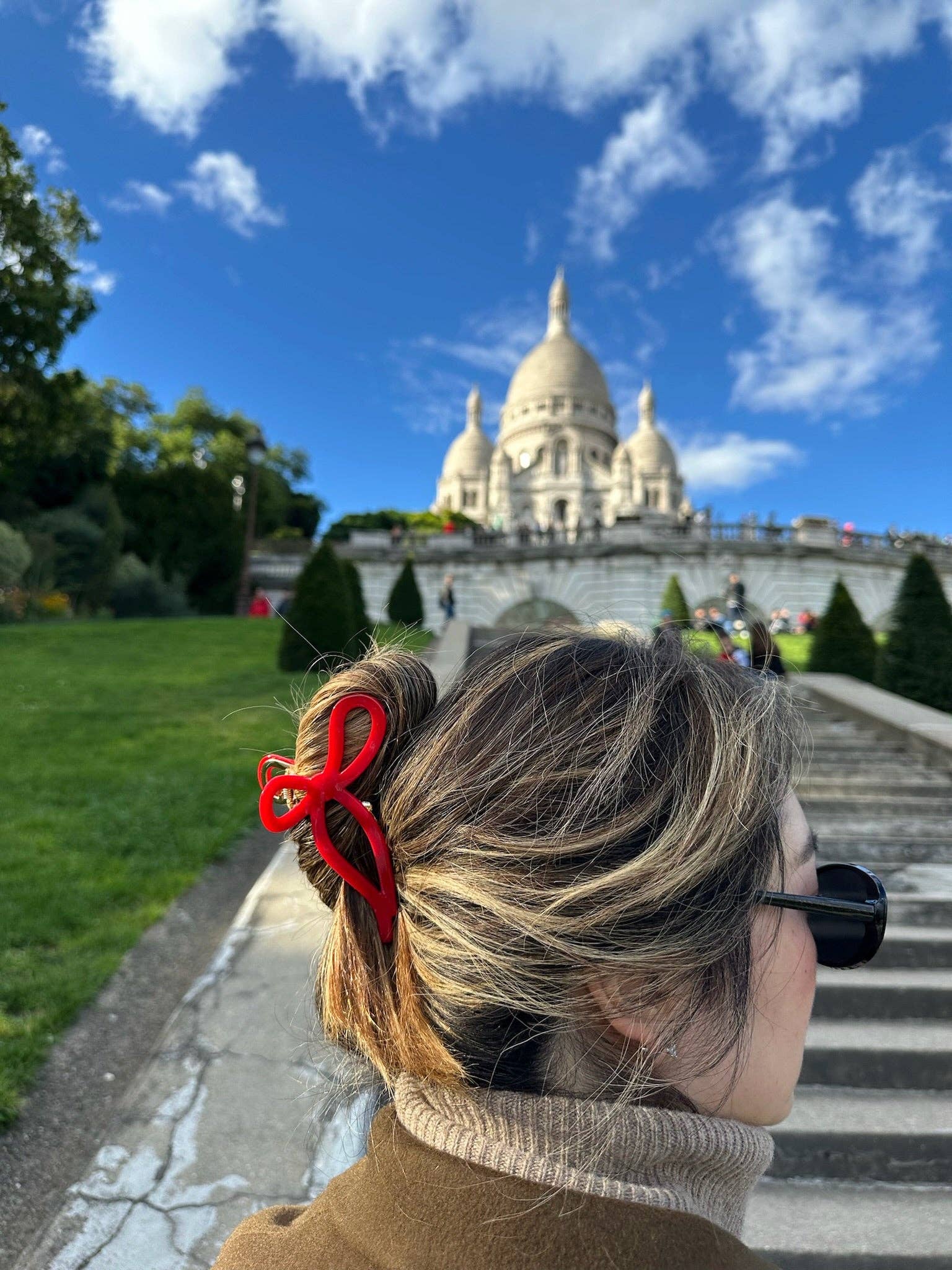 Ballet Bow Acetate Claw Clip | Solar Eclipse