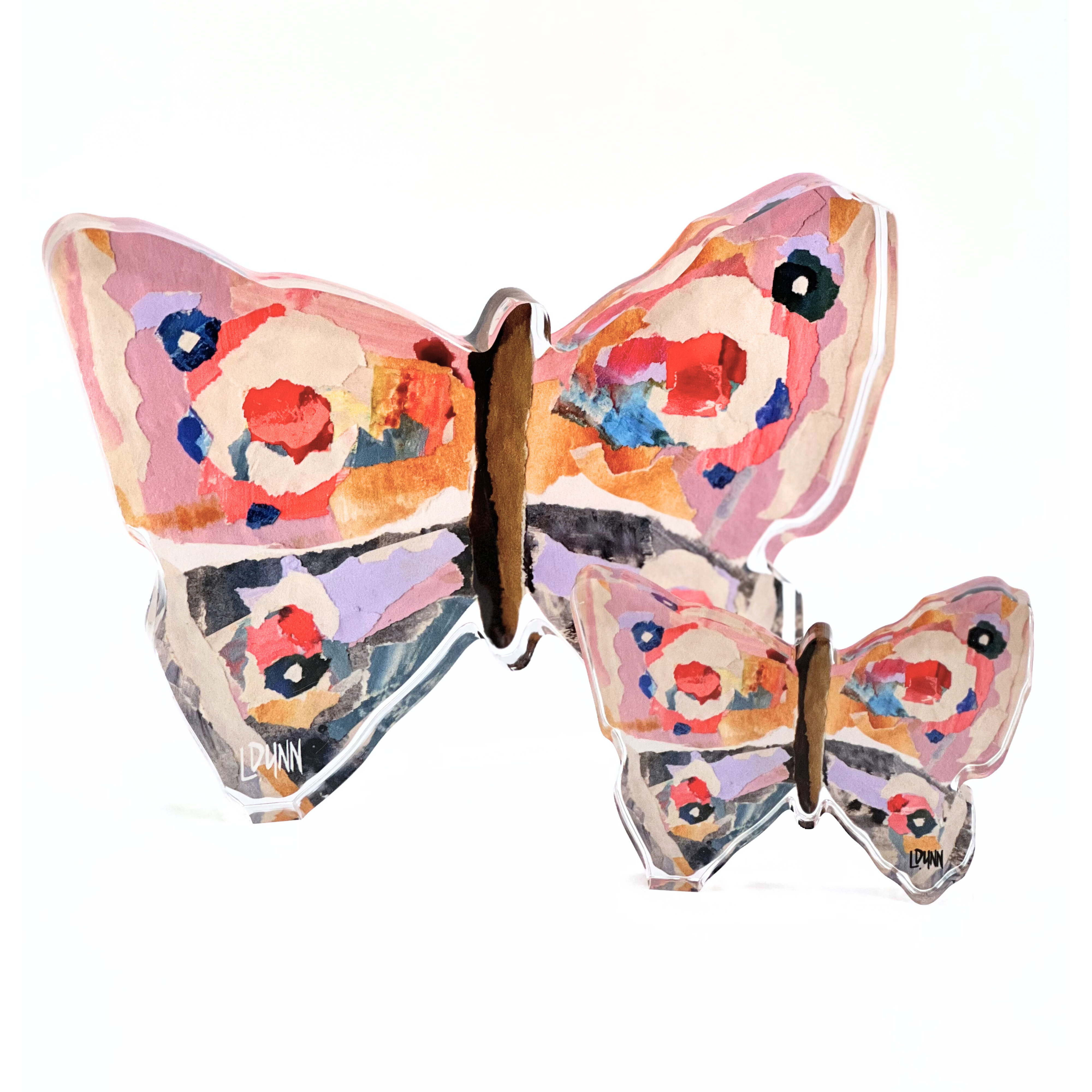 Lavender Haze Acrylic Butterfly Large | Lauren Dunn
