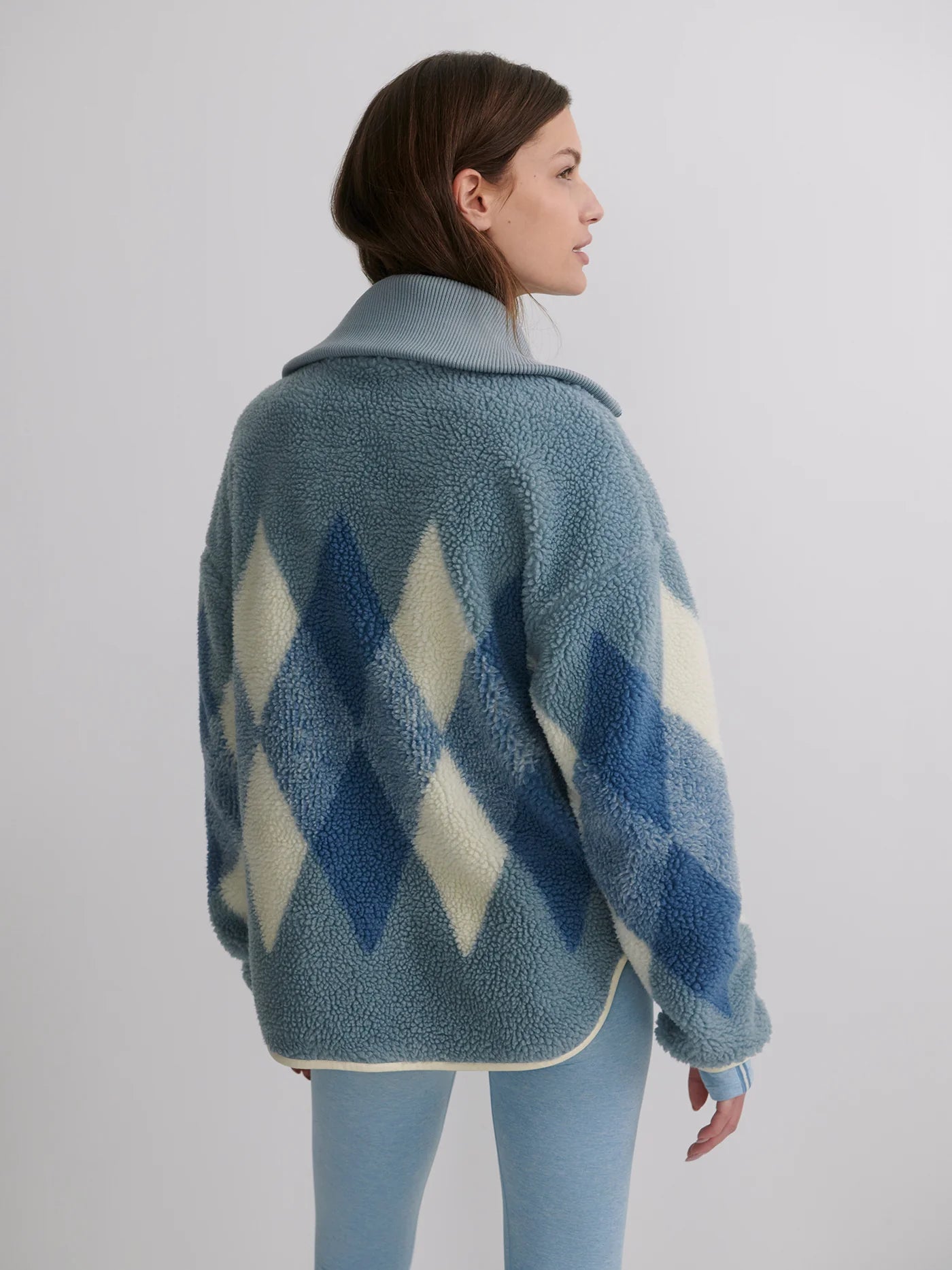 Franca Sherpa Jacket - Ashley Blue | Varley