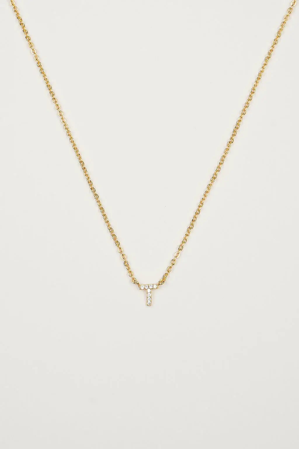 Shiny Initial Necklace