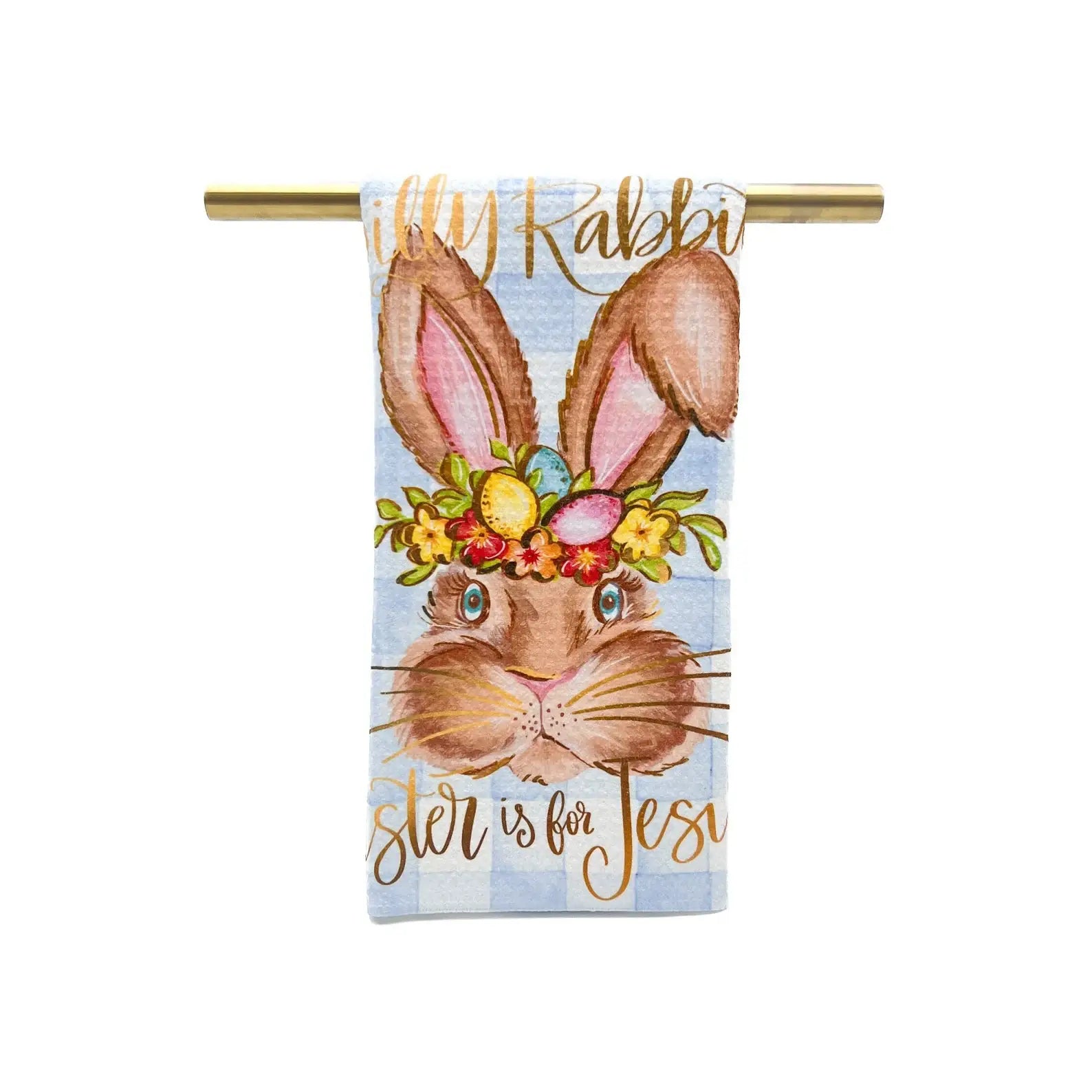 Silly Rabbit Tea Towel