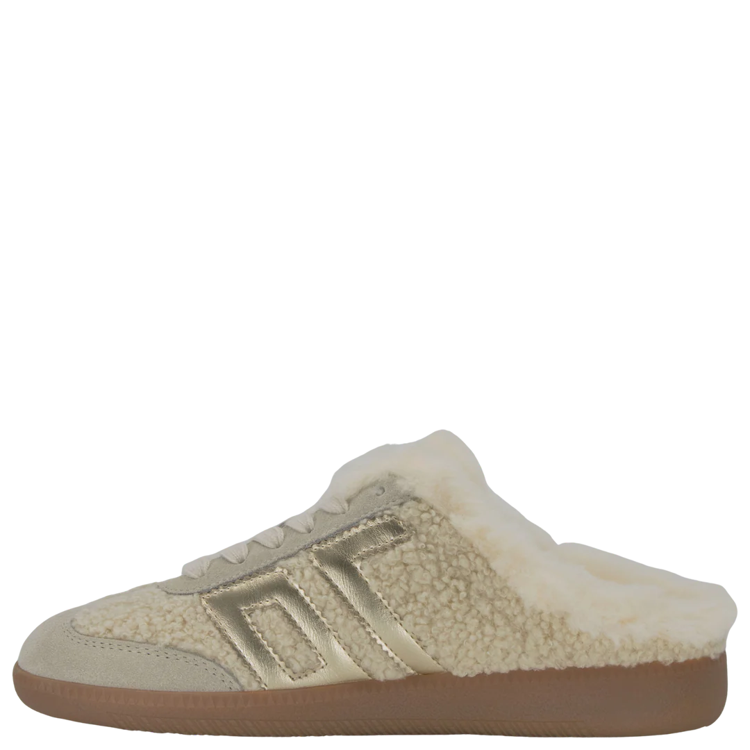Back 70 | Easter FL - Butter Gold Backless Sneaker