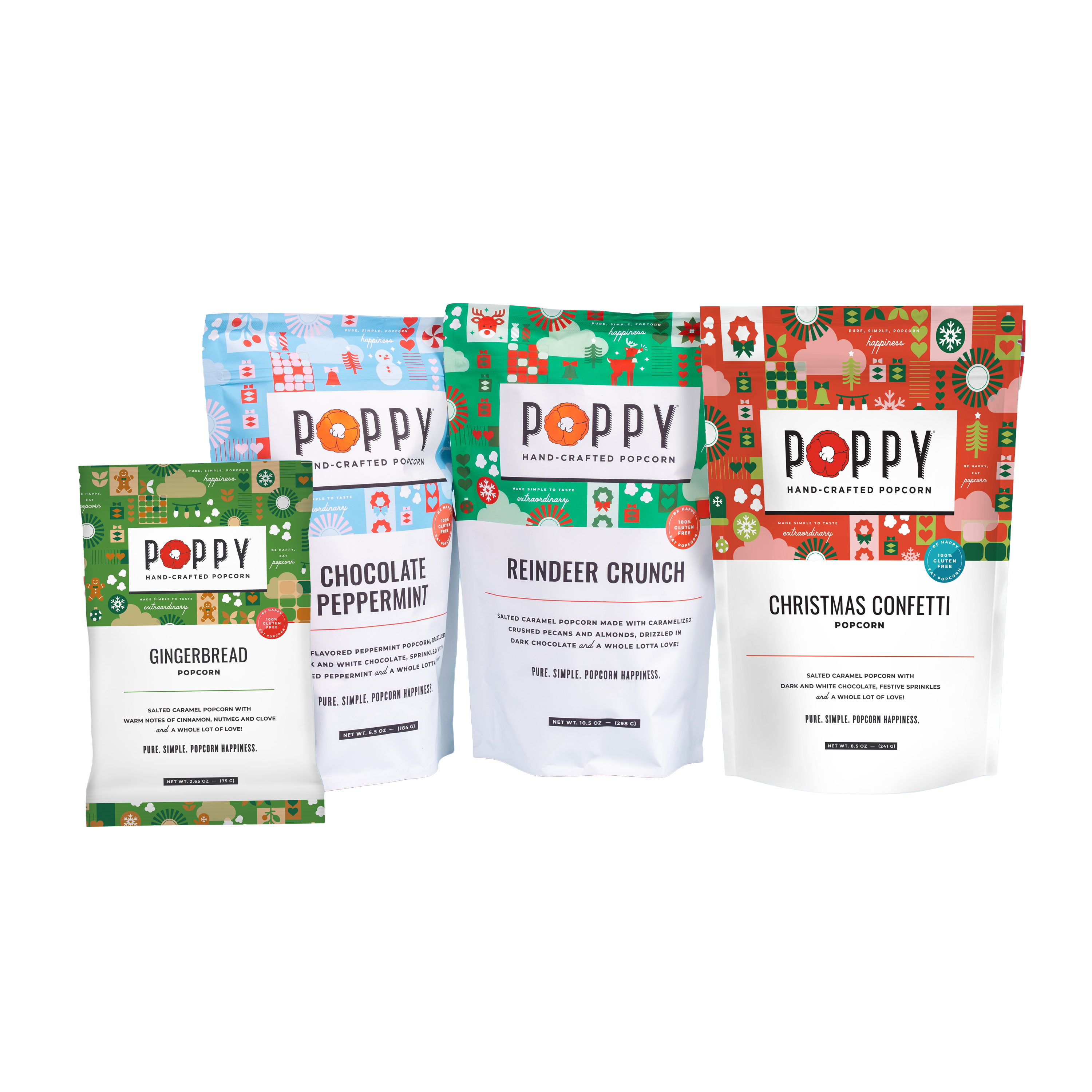 Holiday Poppy Popcorn