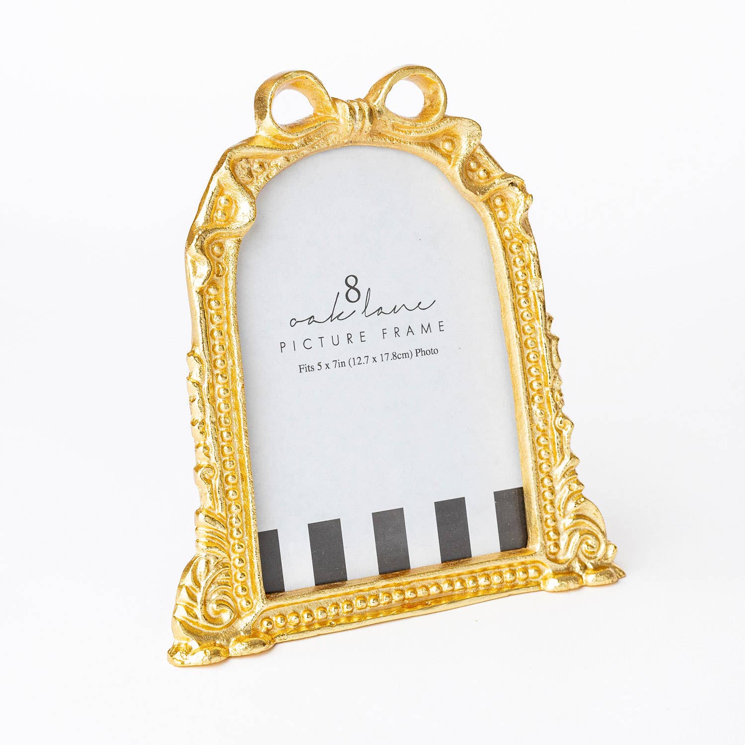 Gold Ribbon Picture Frame (5x7)
