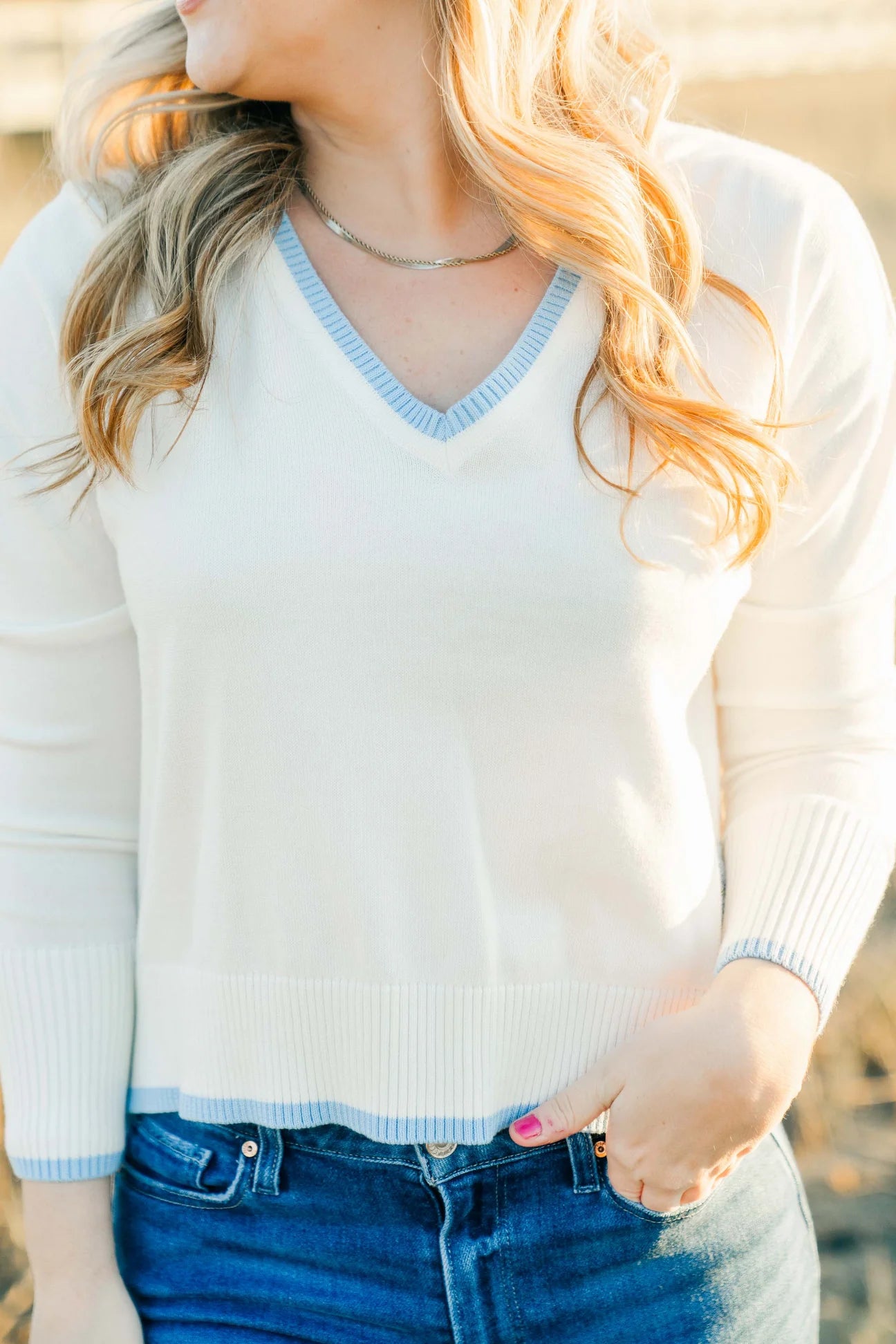 Clementine Sweater - Ice Melts | Clara The Label