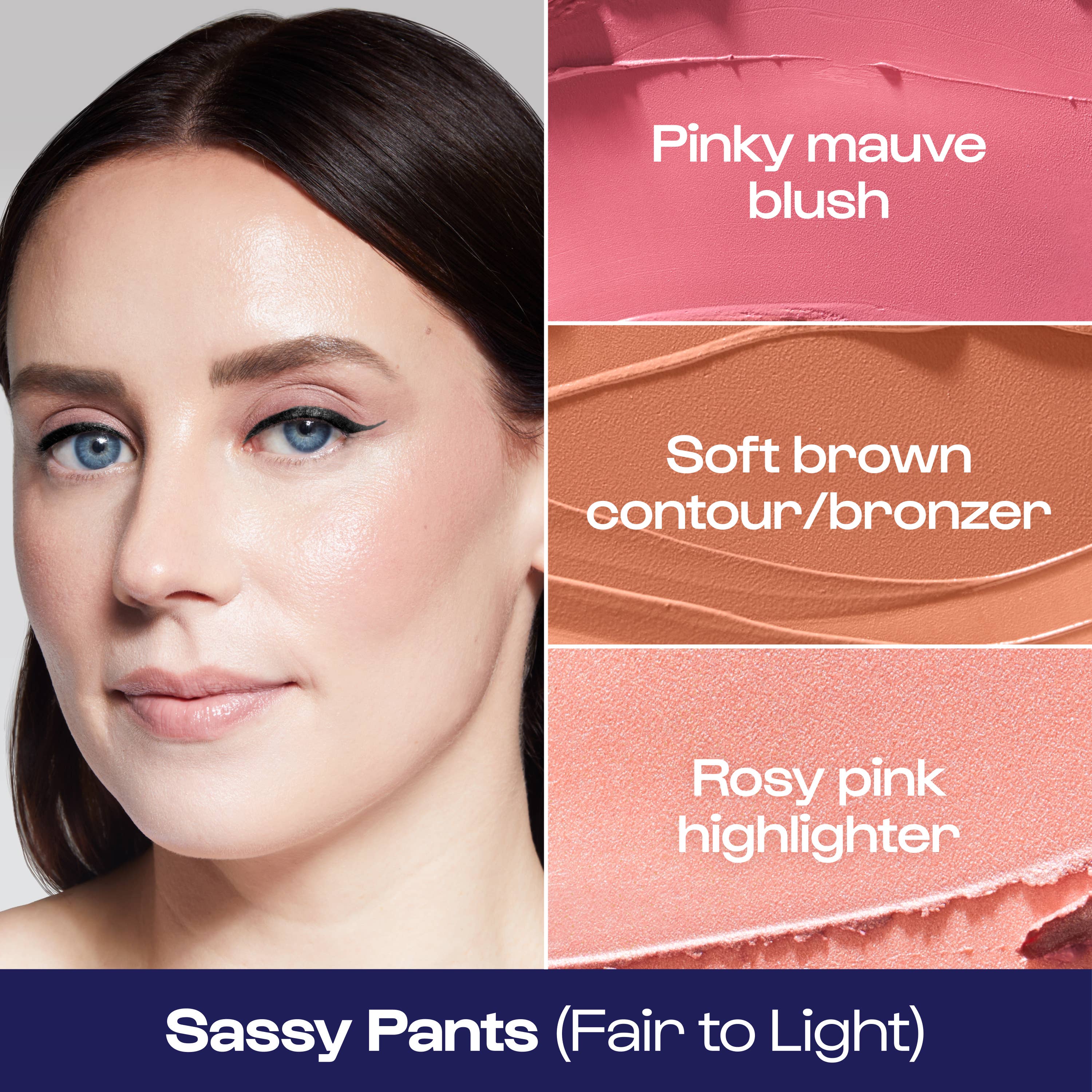 Stack the Odds Blush/Bronzer/Highlighter - Sassy Pants