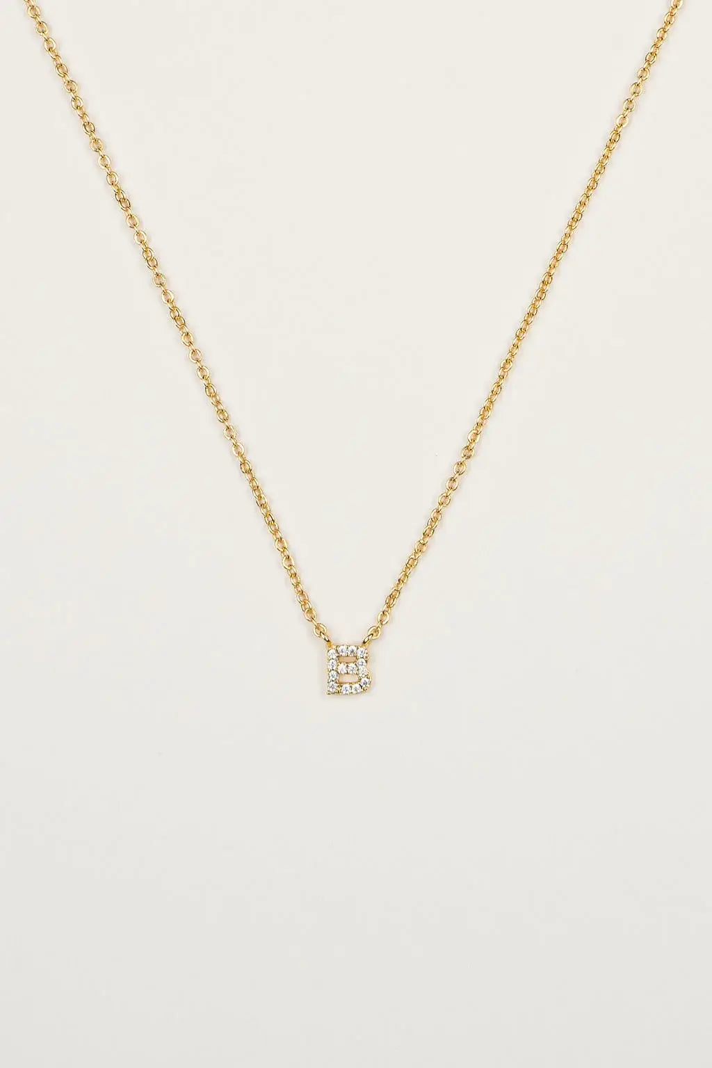 Shiny Initial Necklace