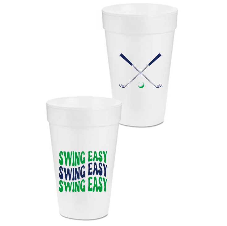 Golf Foam Cups 16 oz