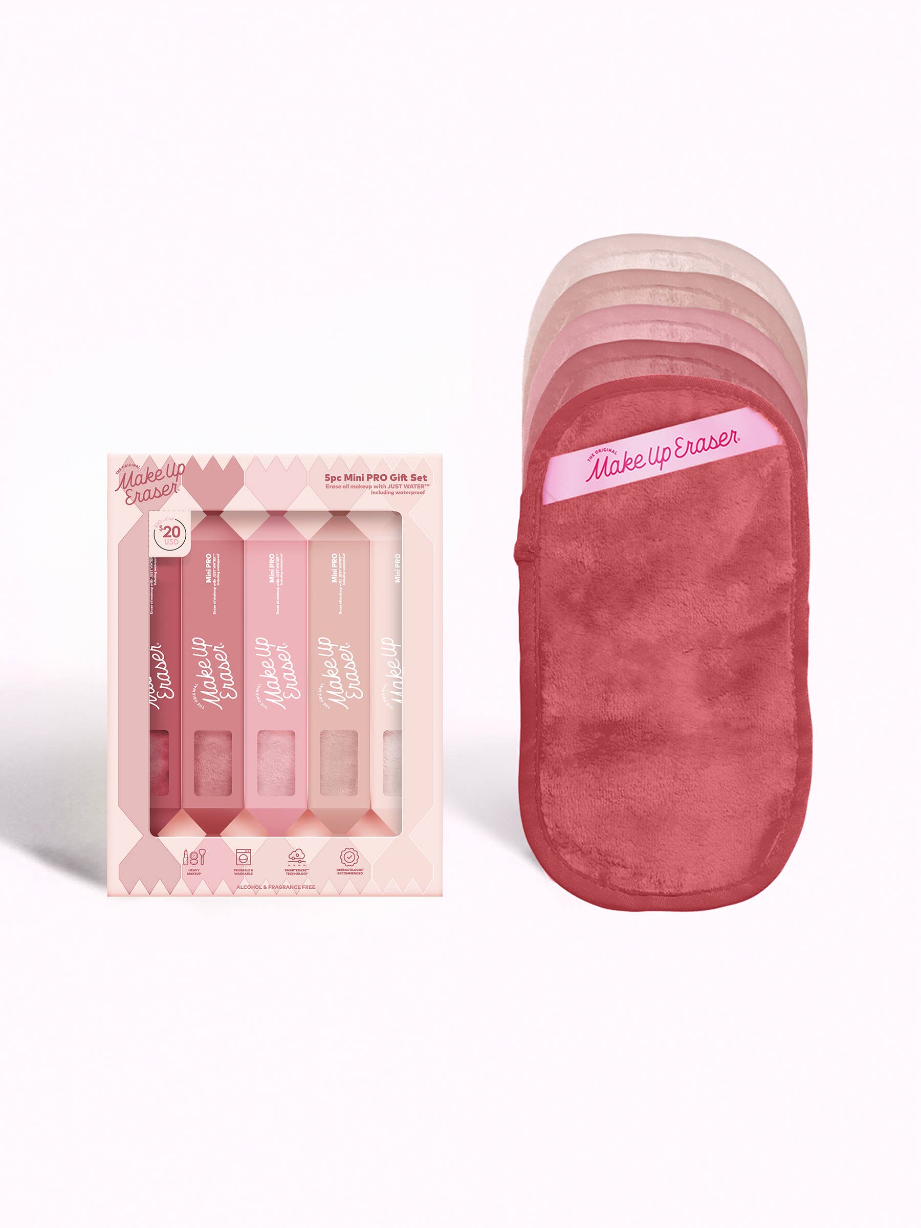 The Blush 5pc Gift Set Mini Pro