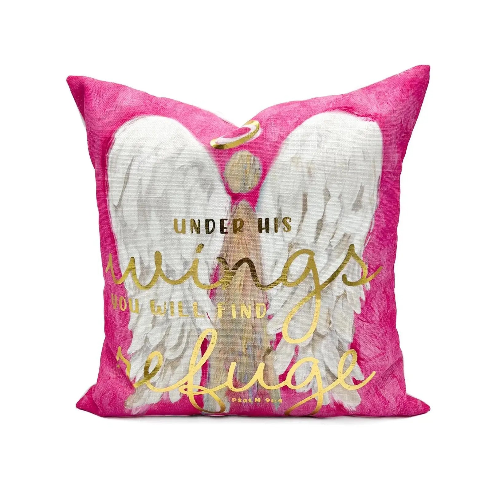 Psalm 91 Angel Pillow 20X20