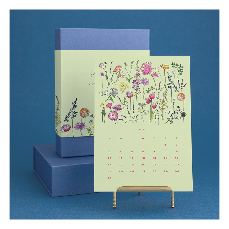 2026 Desktop Calendar w/Easel | Dogwood Hill