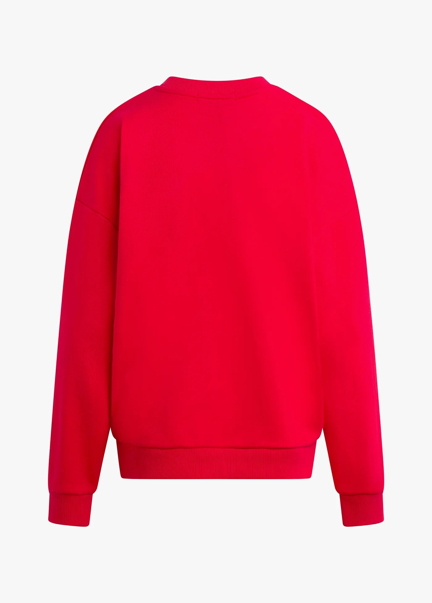 The Collegiate Sweatshirt - Haute Rouge/White | Favorite Daughter