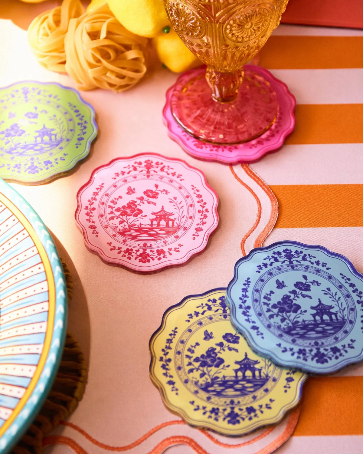 Garden Party Coasters (Set of 5) | Tart by Taylor